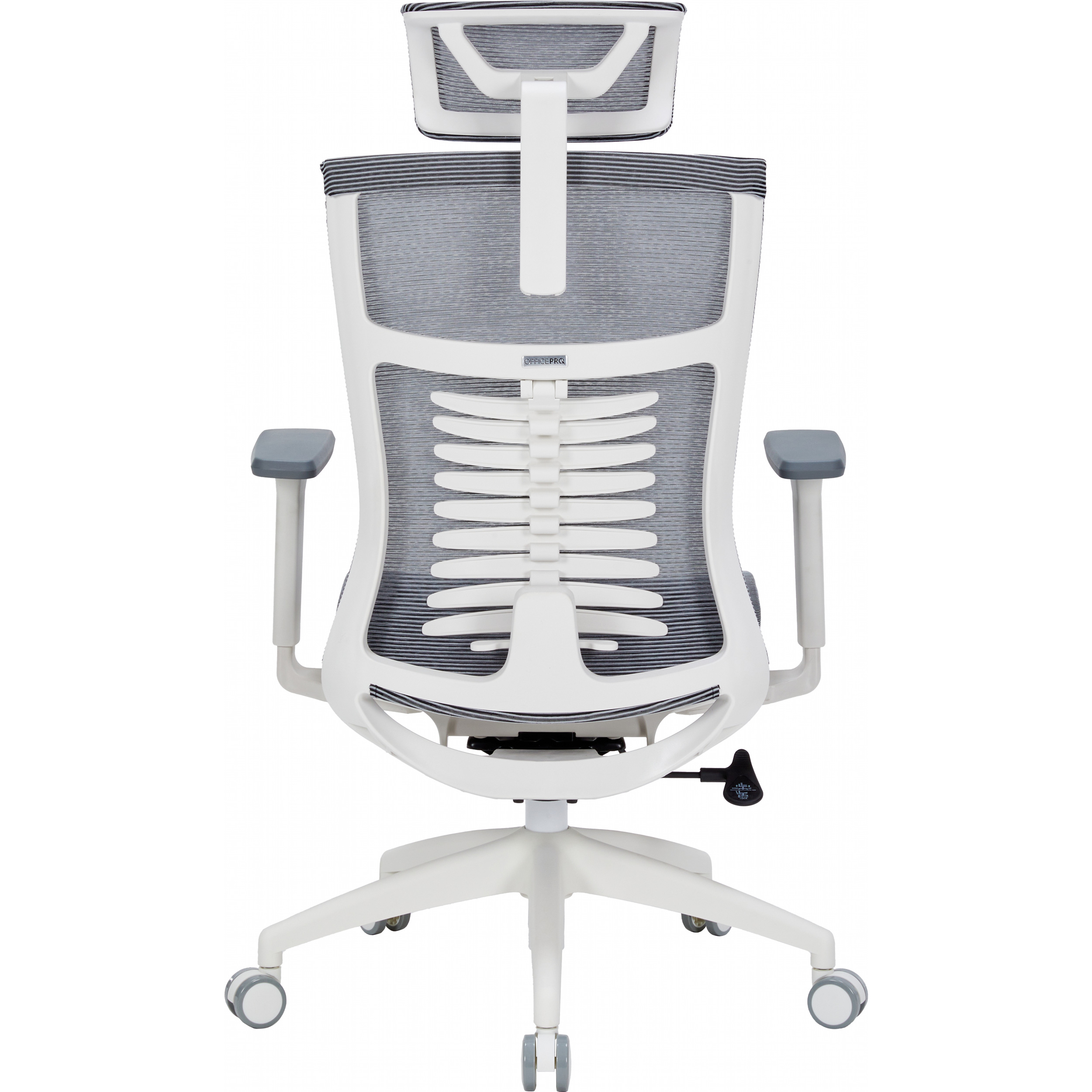 Кресло офисное OFFICEPRO Balance OC620 White/Dark Gray