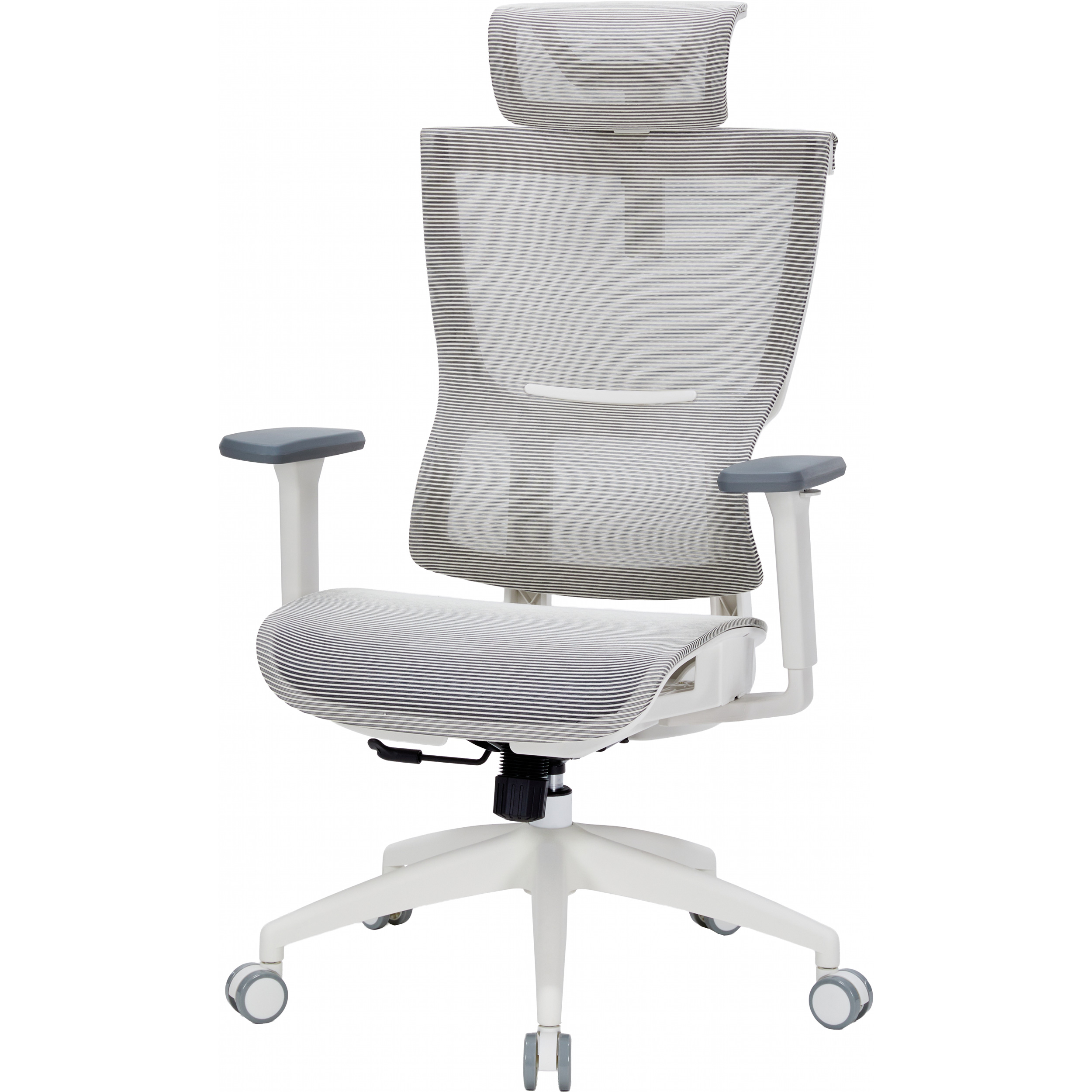 Кресло офисное OFFICEPRO Elegant OC660 White/Light Gray