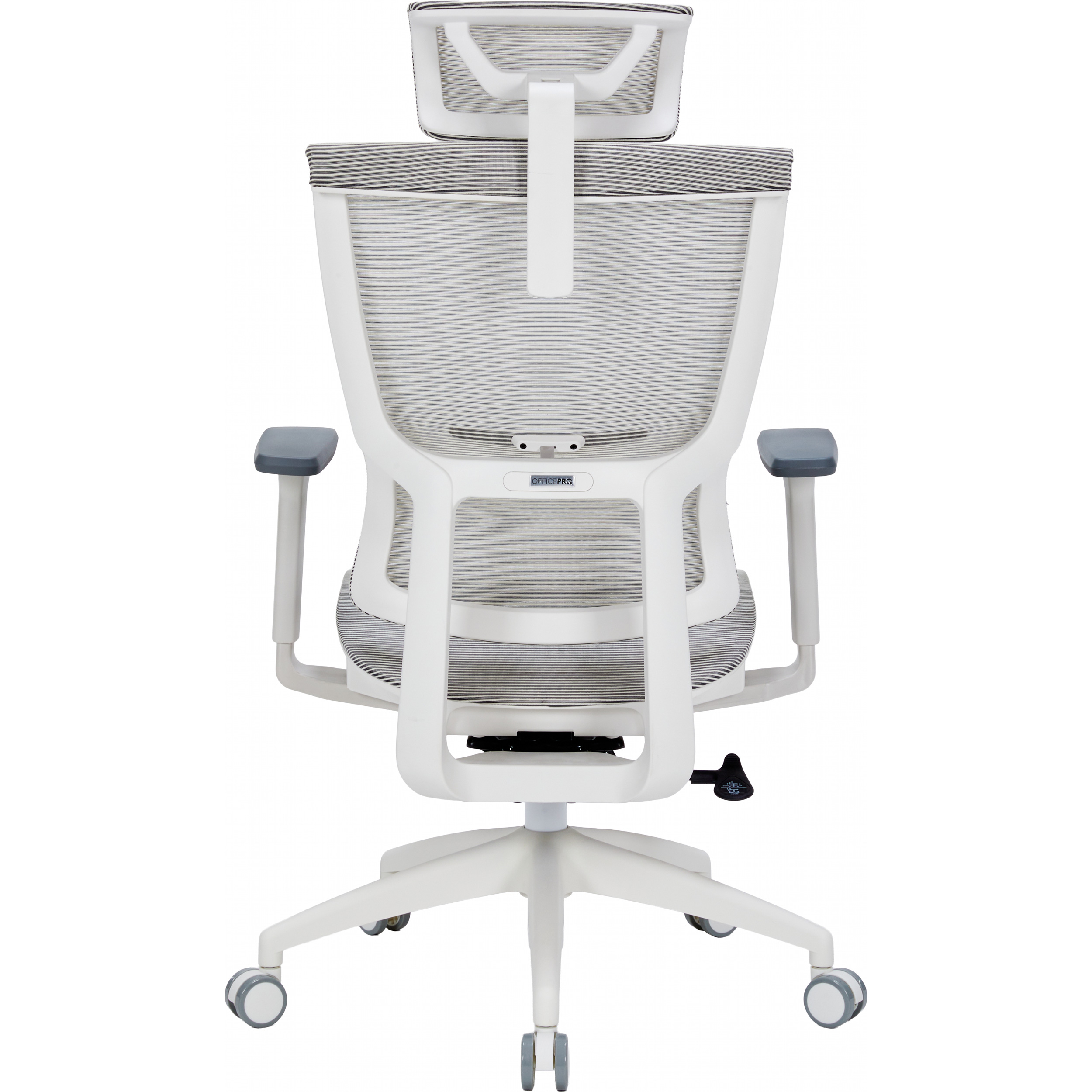 Кресло офисное OFFICEPRO Elegant OC660 White/Light Gray