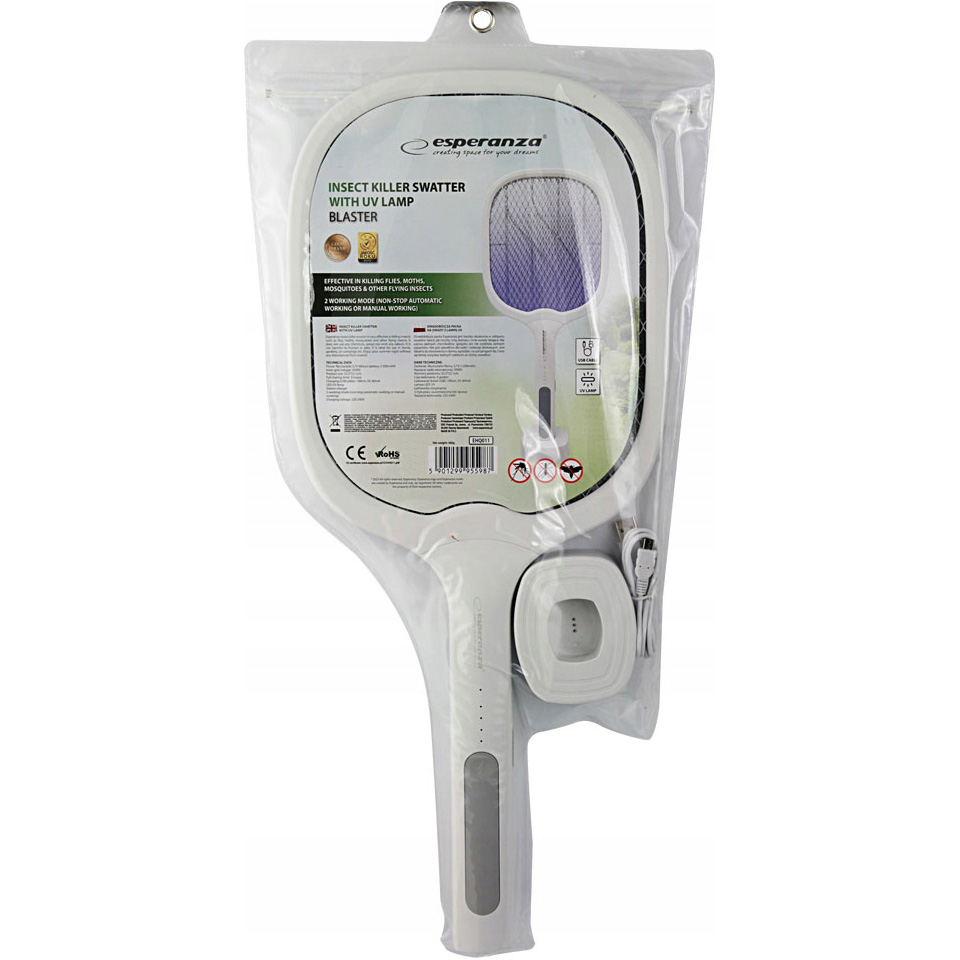 Мухобойка электрическая ESPERANZA EHQ011 Insect Killer Swatter Blaster