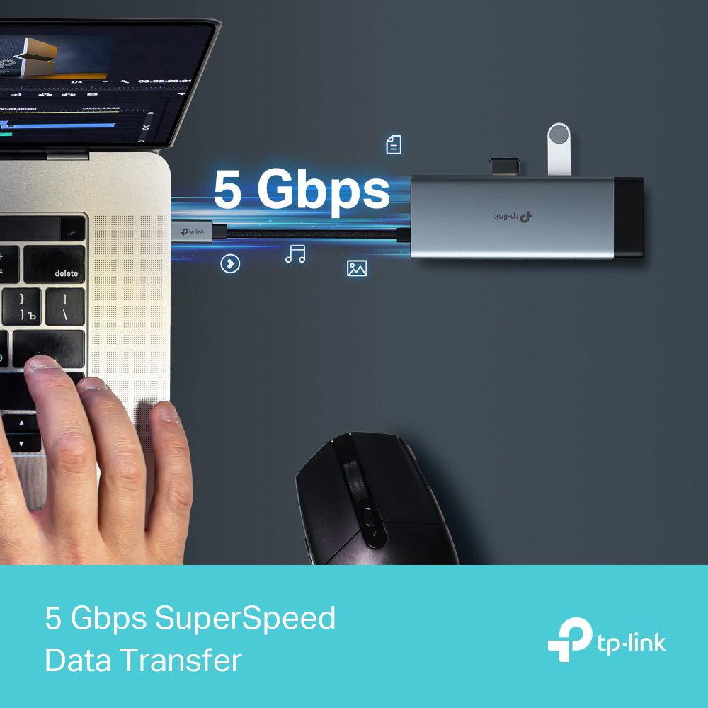 Порт-репликатор TP-LINK UH6120C
