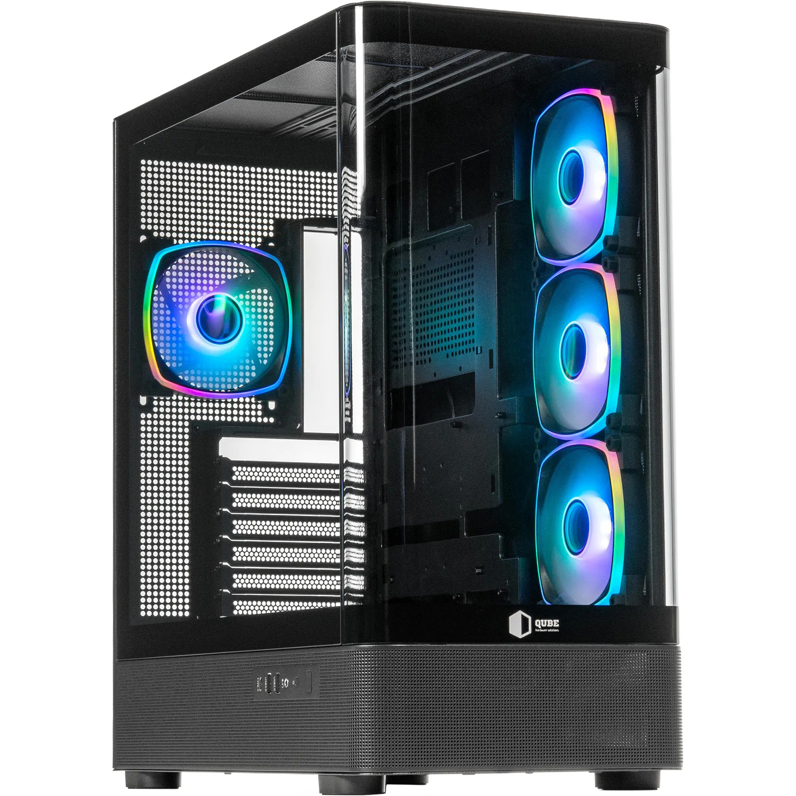 Корпус QUBE MasterForce Black (MASTERFORCE_GBNU3)