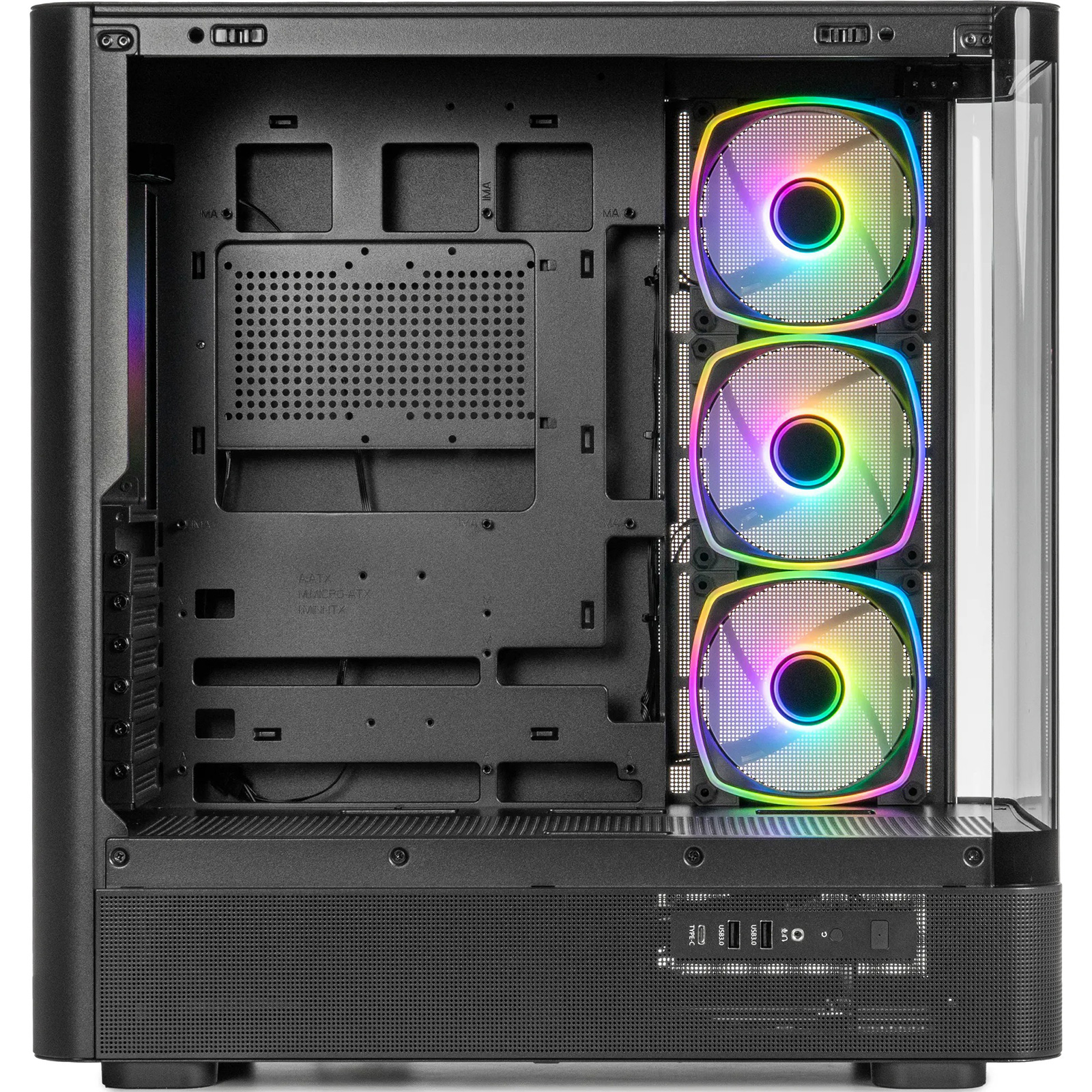 Корпус QUBE MasterForce Black (MASTERFORCE_GBNU3)