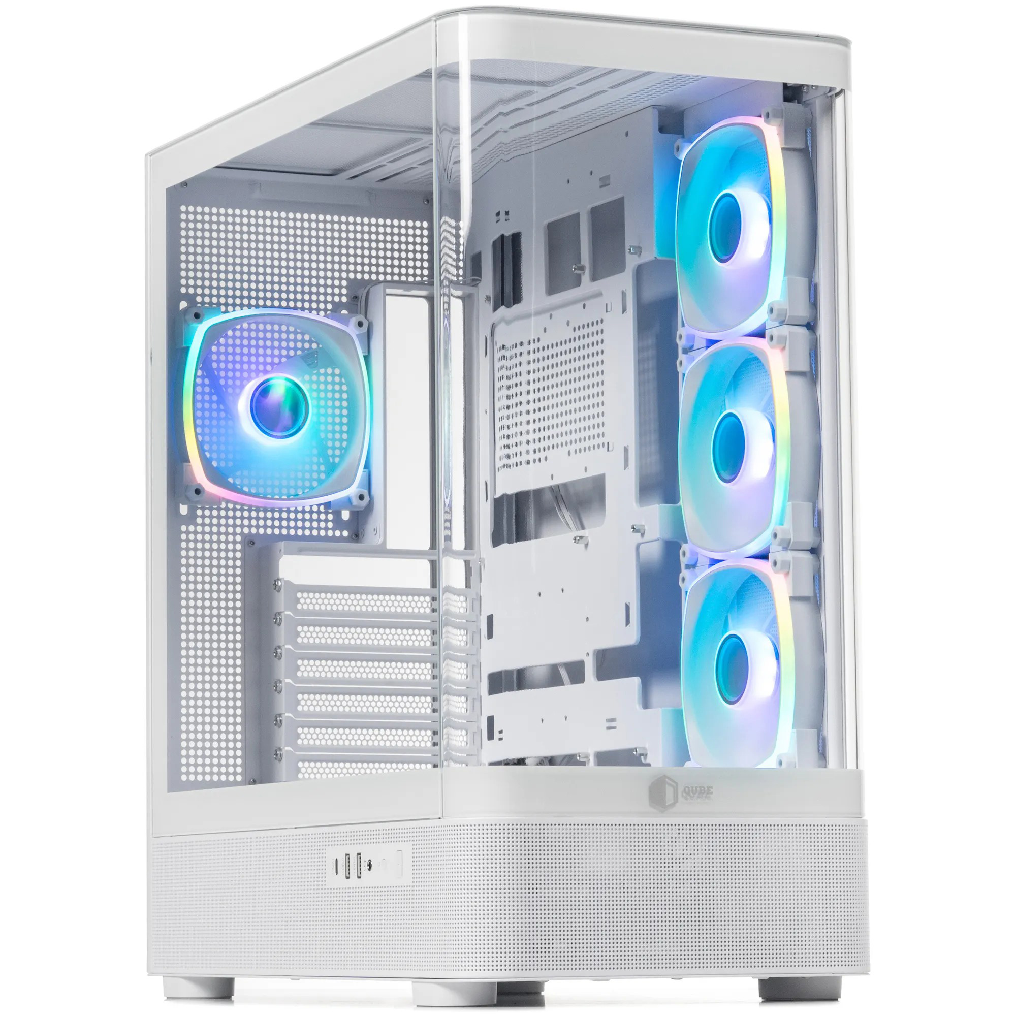 Корпус QUBE MasterForce White (MASTERFORCE_GWNU3)
