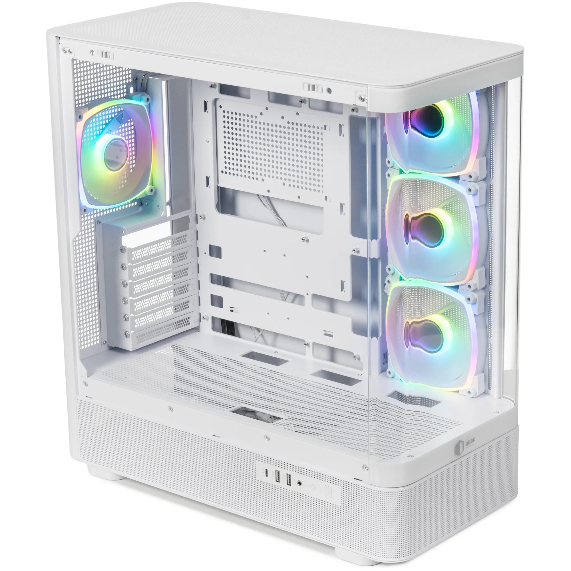 Корпус QUBE MasterForce White (MASTERFORCE_GWNU3)