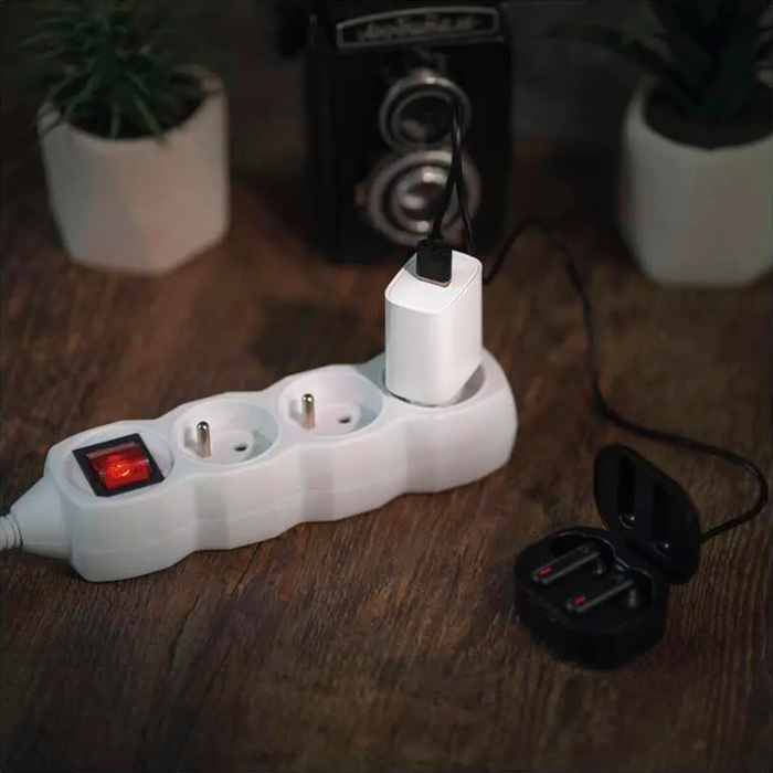 Зарядное устройство EMOS V01B10 1xUSB-A 10W White