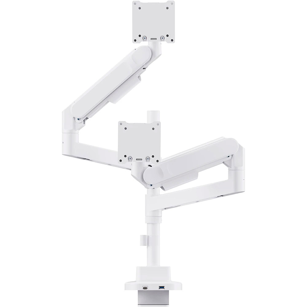 Кріплення настільне для 2-х моніторів OFFICEPRO MAH752W 24"-57" White