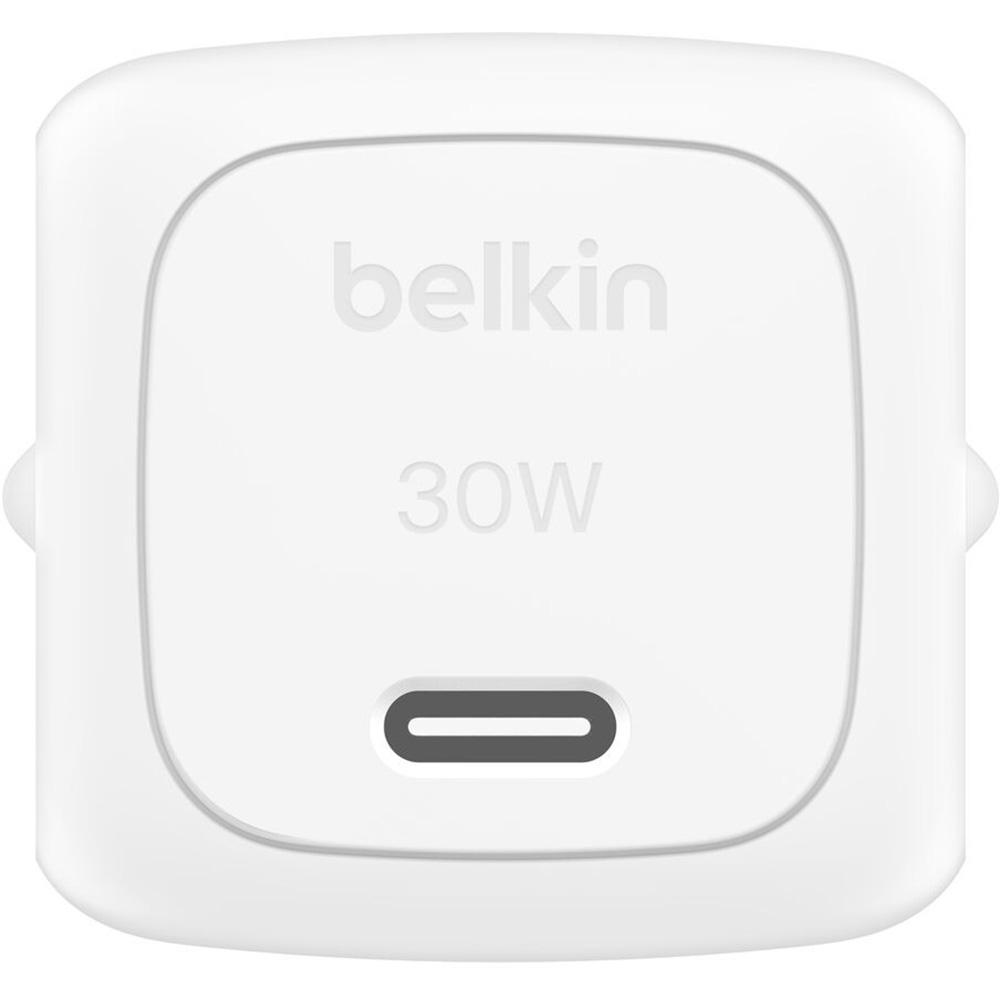 Зарядний пристрій BELKIN Boost Up Charge Compact 30W USB-C Wall Charger White w/Type-C cable (WCA008KQ1MWH-B6)