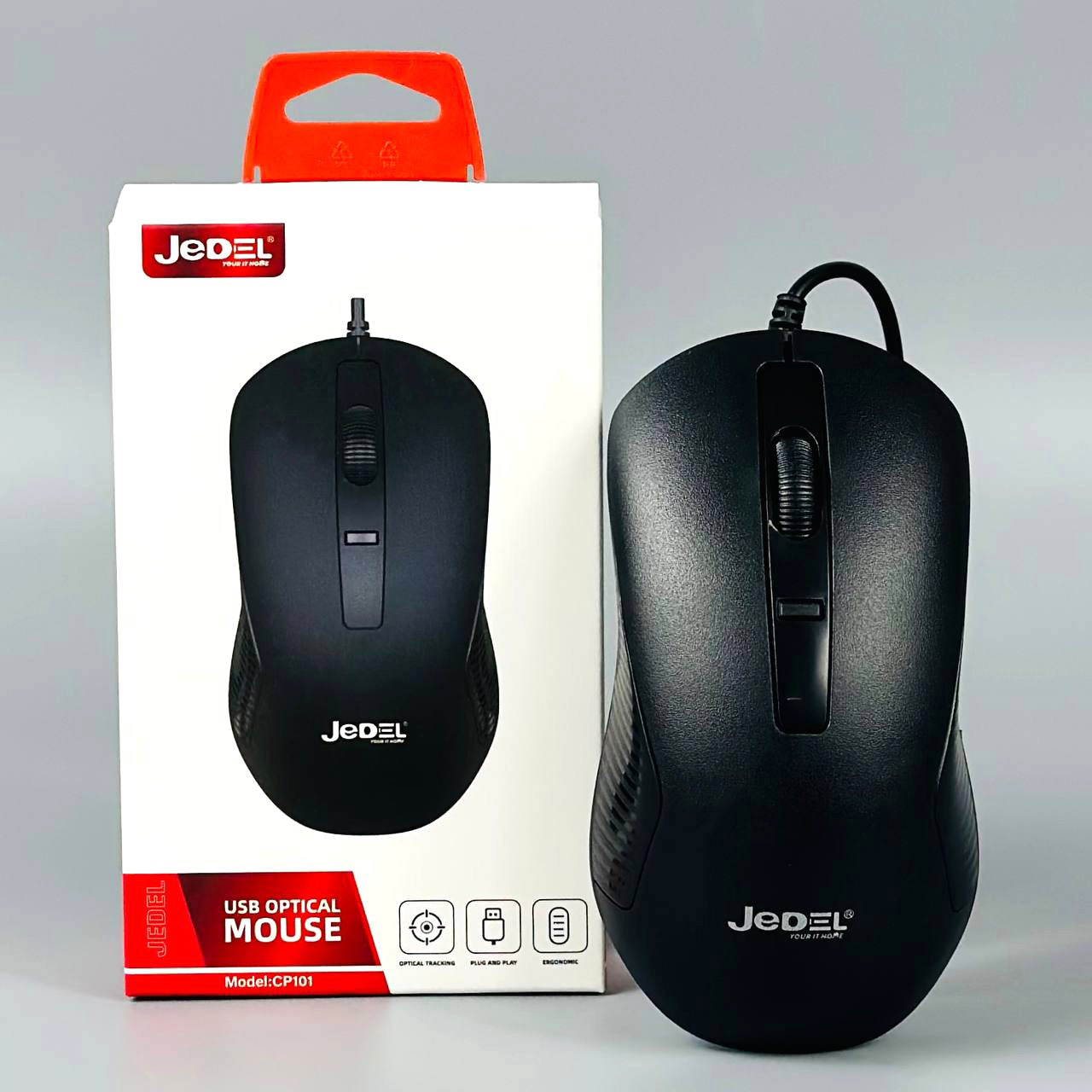Мышь JEDEL CP101 Black