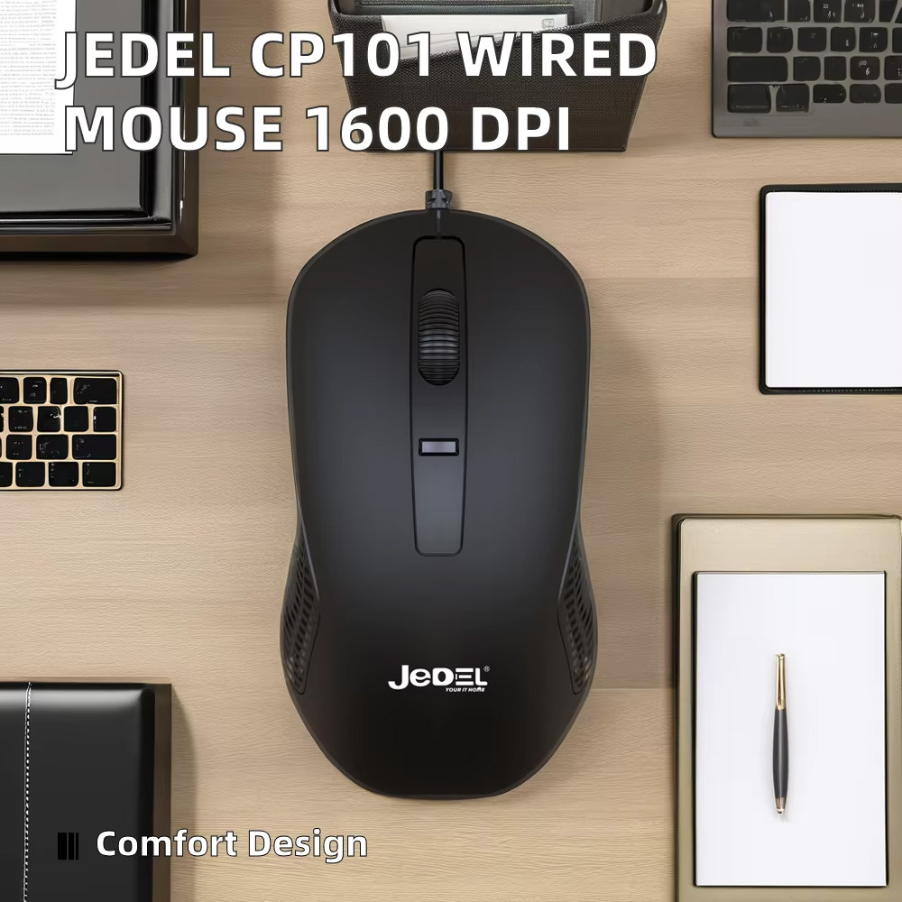 Мышь JEDEL CP101 Black