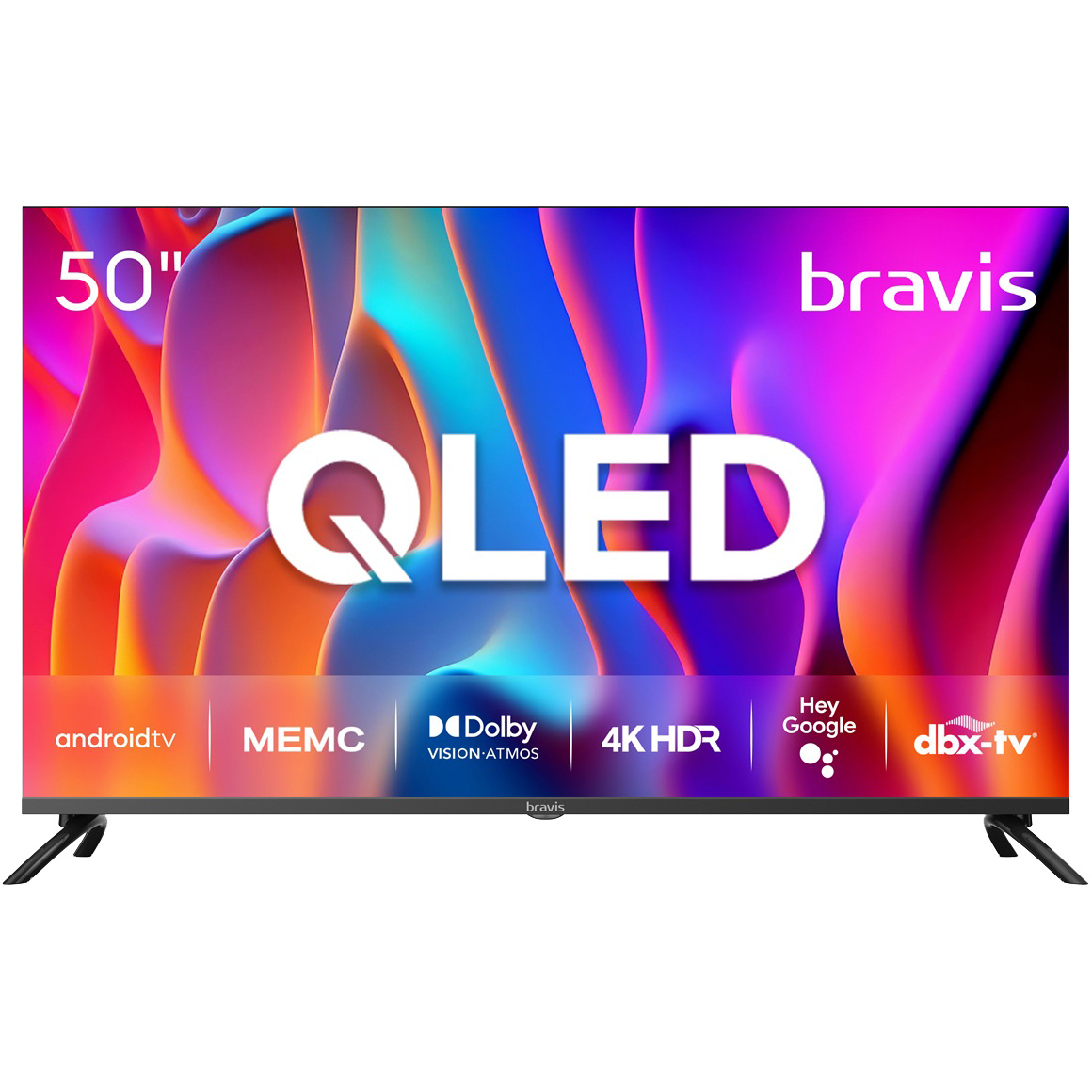 Телевизор BRAVIS 50" 4K 50K7000Q