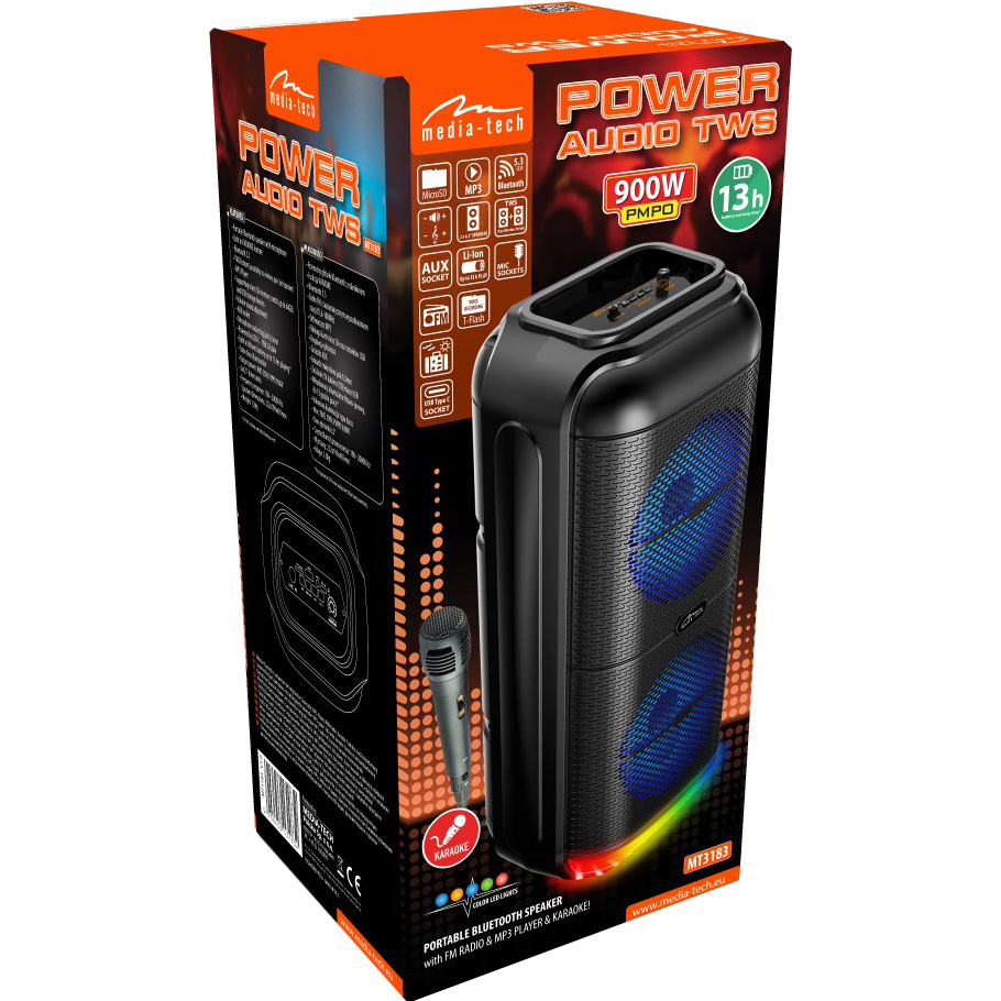 Акустическая система MEDIA-TECH Power Audio MT3183