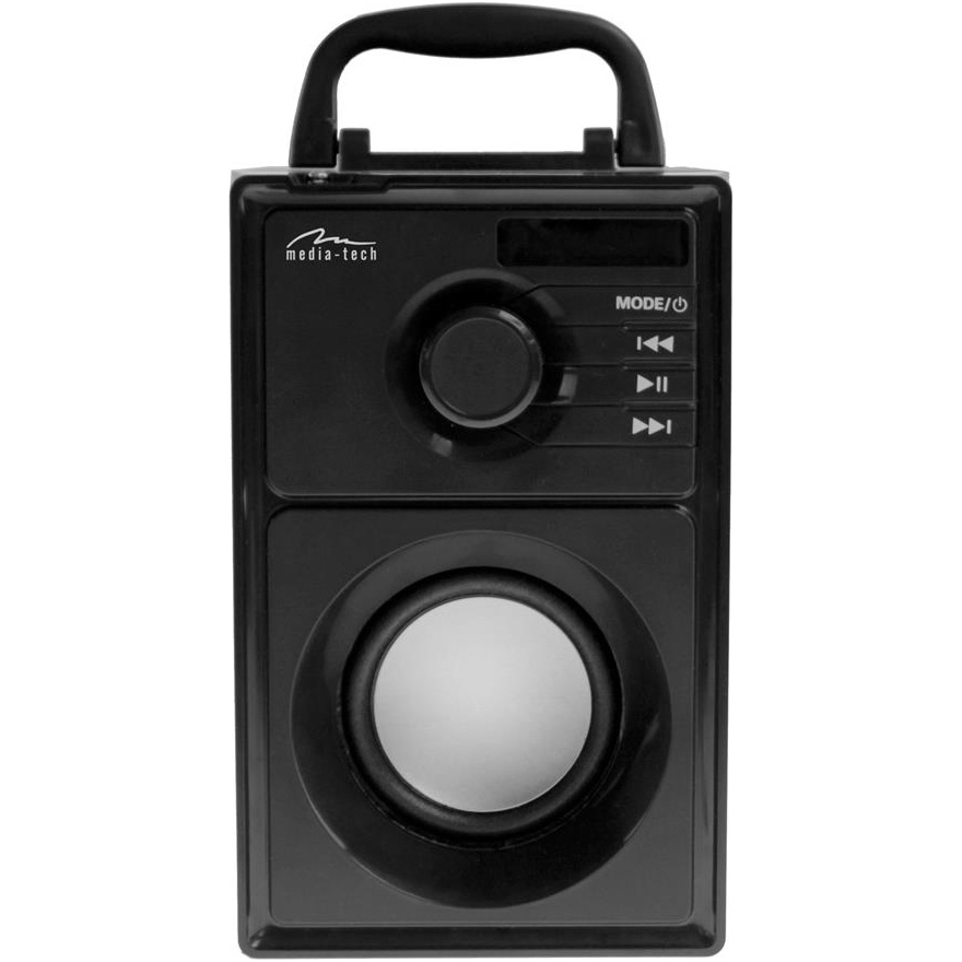 Бумбокс MEDIA-TECH Boombox Silver MT3179