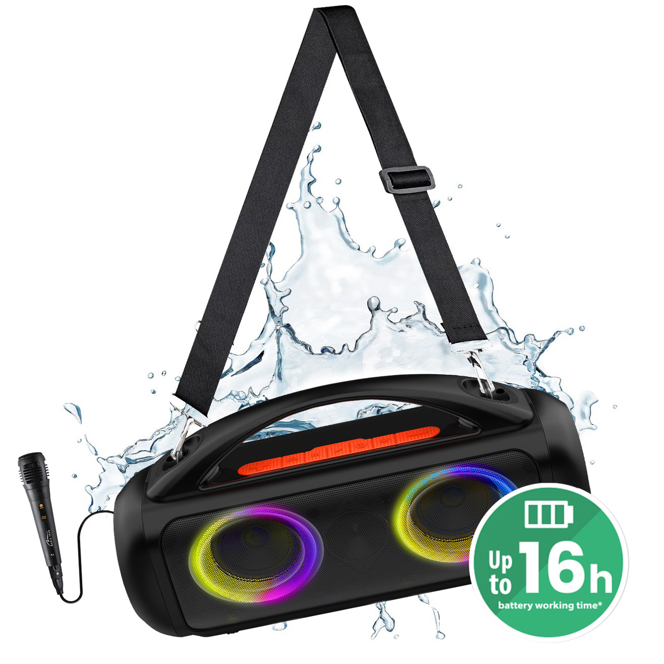 Бумбокс MEDIA-TECH Power Audio Pro MT3184