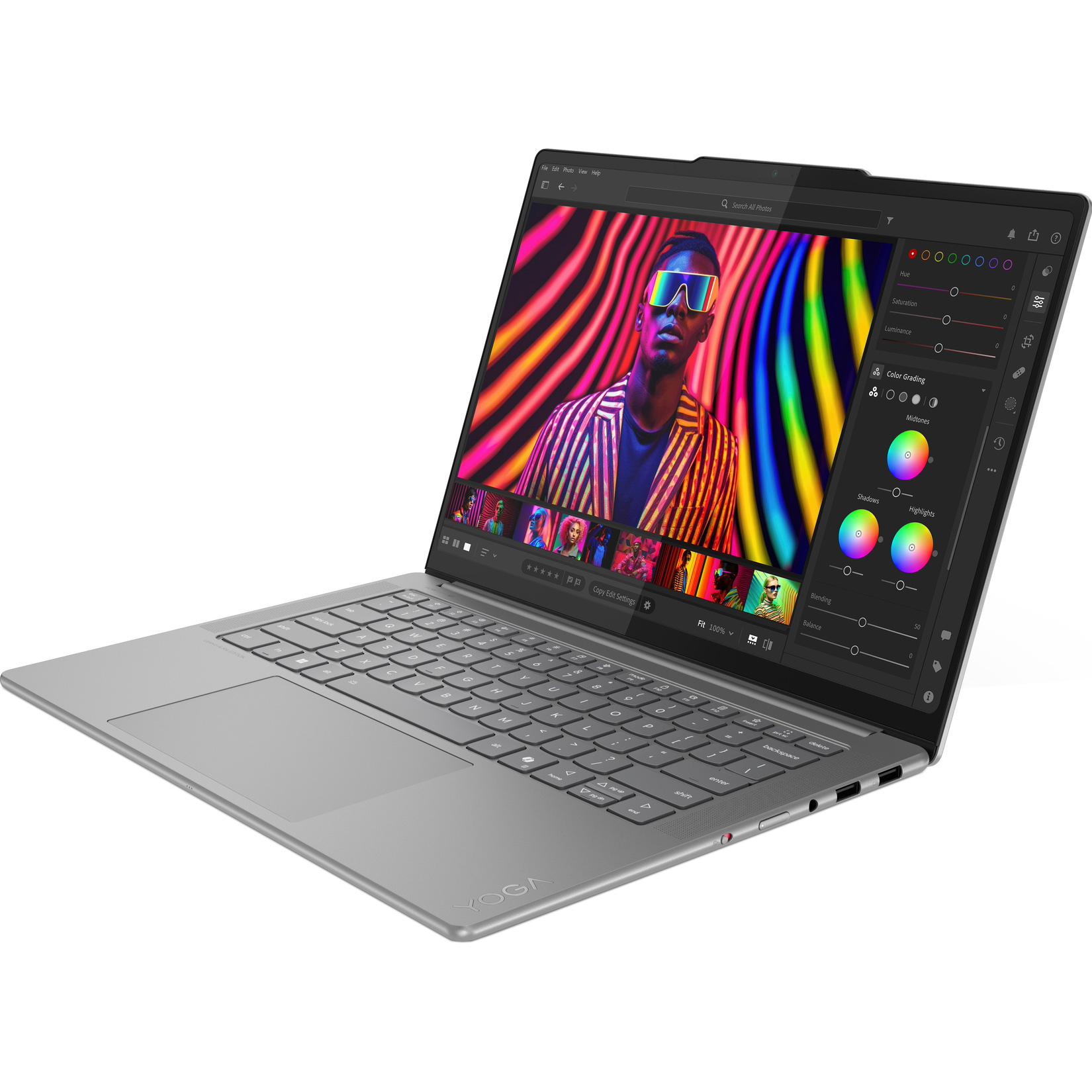 Ноутбук LENOVO Yoga Pro 7 14IAH10 Luna Gray (83KF0032RA)