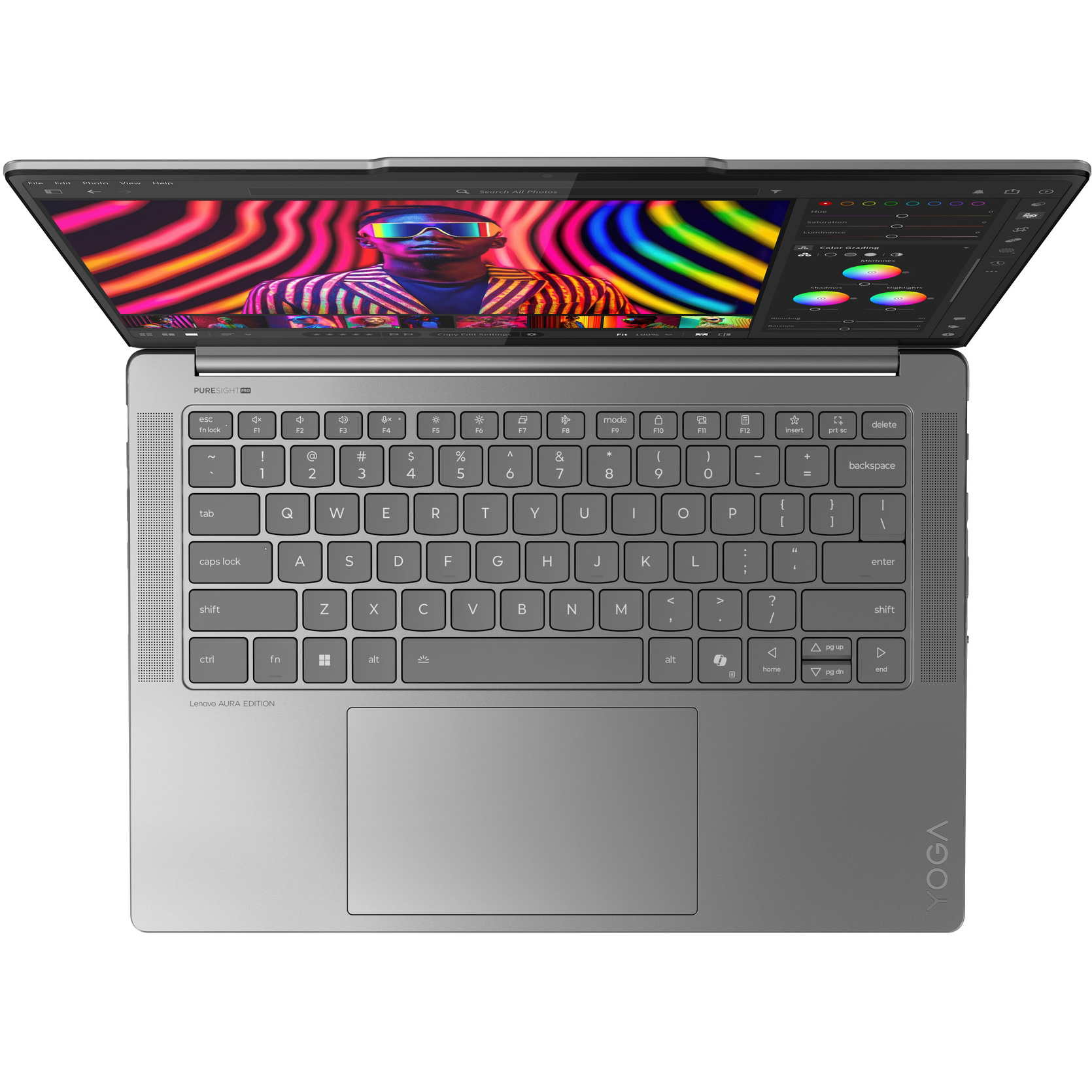 Ноутбук LENOVO Yoga Pro 7 14IAH10 Luna Gray (83KF0032RA)