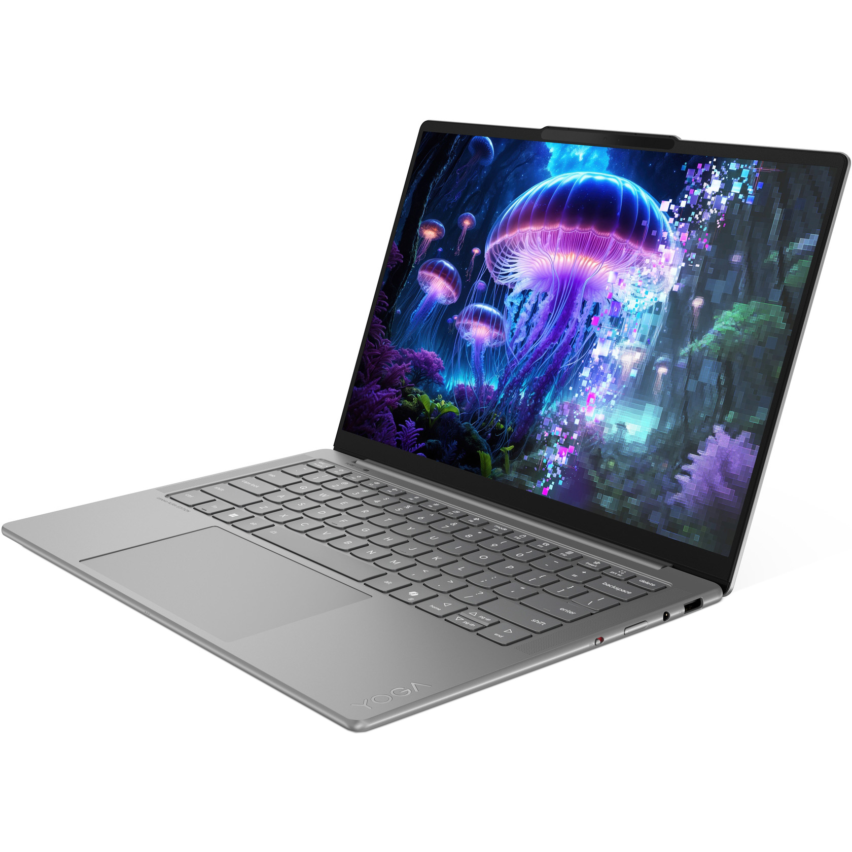 Ноутбук LENOVO Yoga Slim 7 14ILL10 Luna Gray (83JX008LRA)