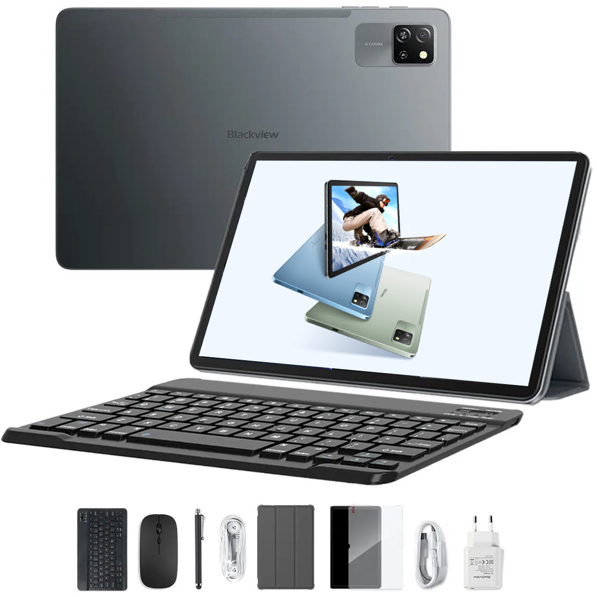 Планшет BLACKVIEW Tab 60 Pro LTE SET 8/128GB Volcano Gray (6931548322498)
