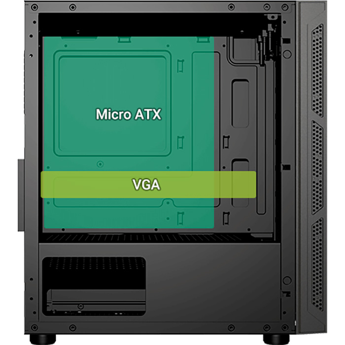 Корпус FSP CST220S Black