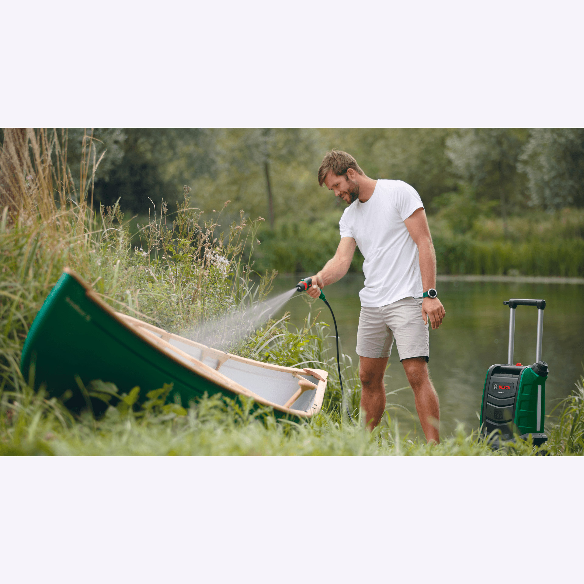 Мінімийка високого тиску BOSCH Fontus 18V (0.600.8B6.102)