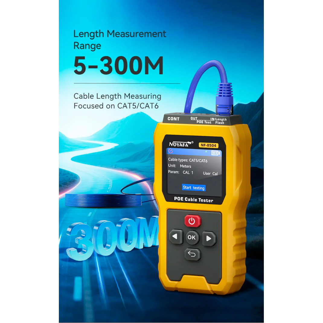 PoE тестер NOYAFA NF-8504