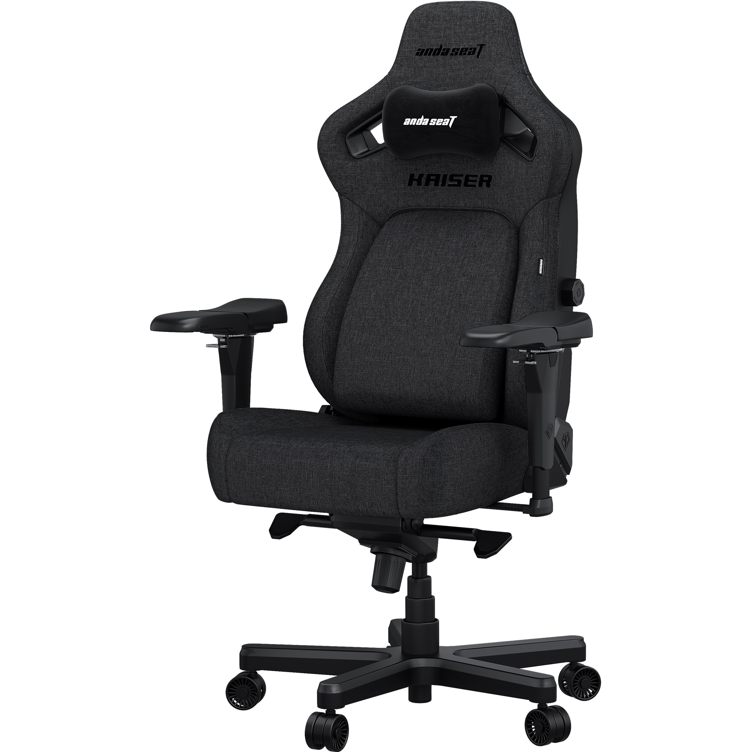 Крісло геймерське ANDA SEAT Kaiser 4 Fabric Dark Gray
