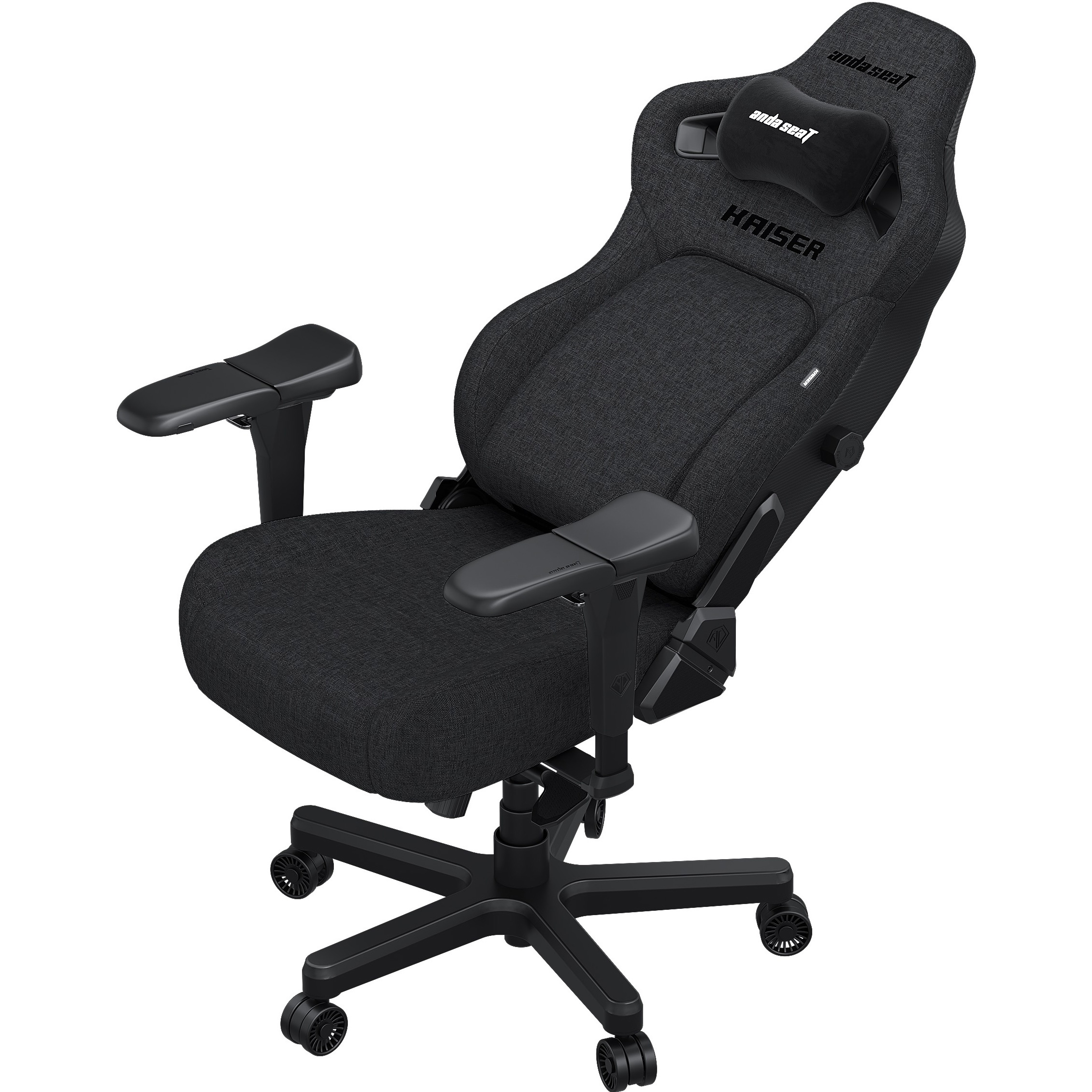 Крісло геймерське ANDA SEAT Kaiser 4 Fabric Dark Gray