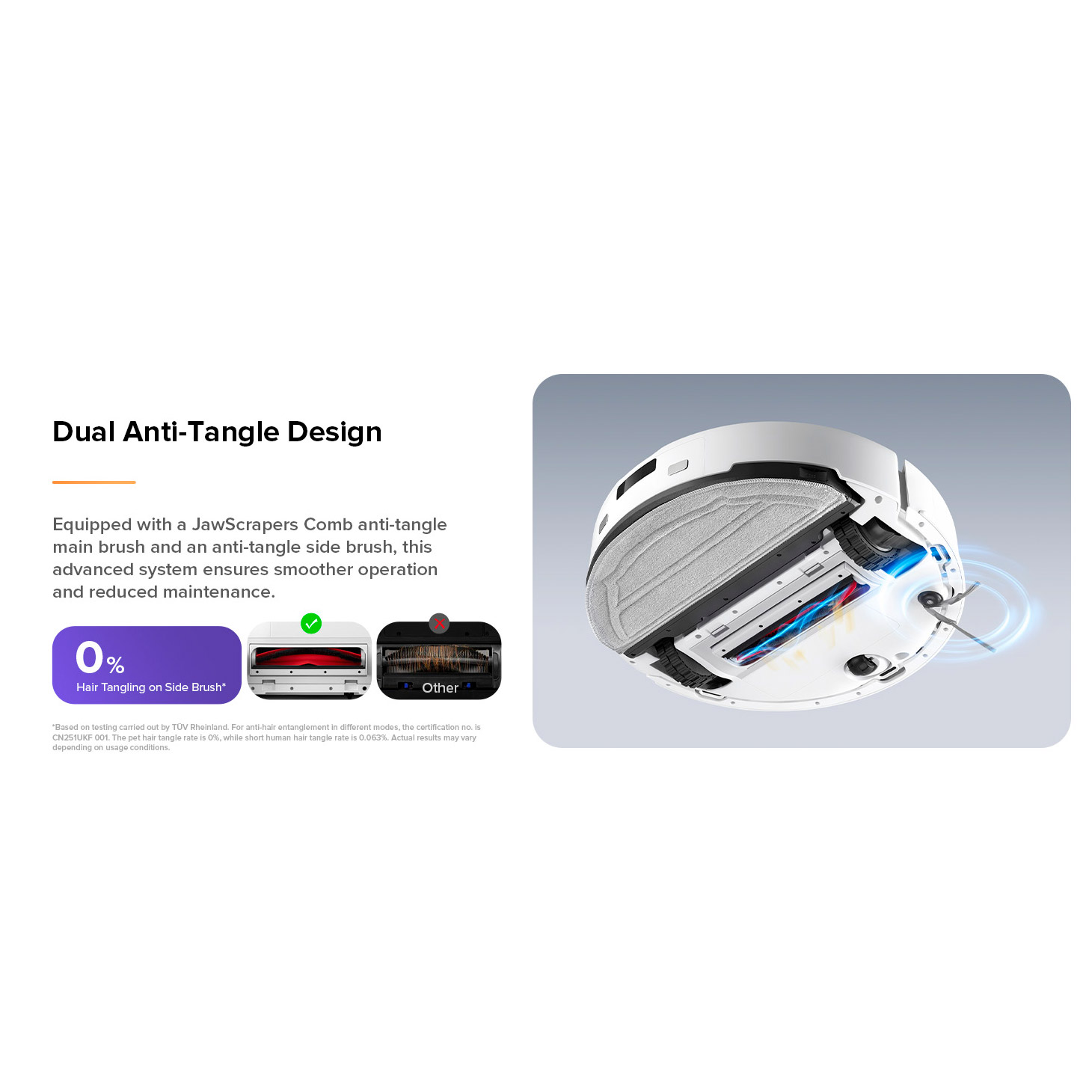 Робот-пилосос ROBOROCK Q10 VF White (Q10VF02-00)