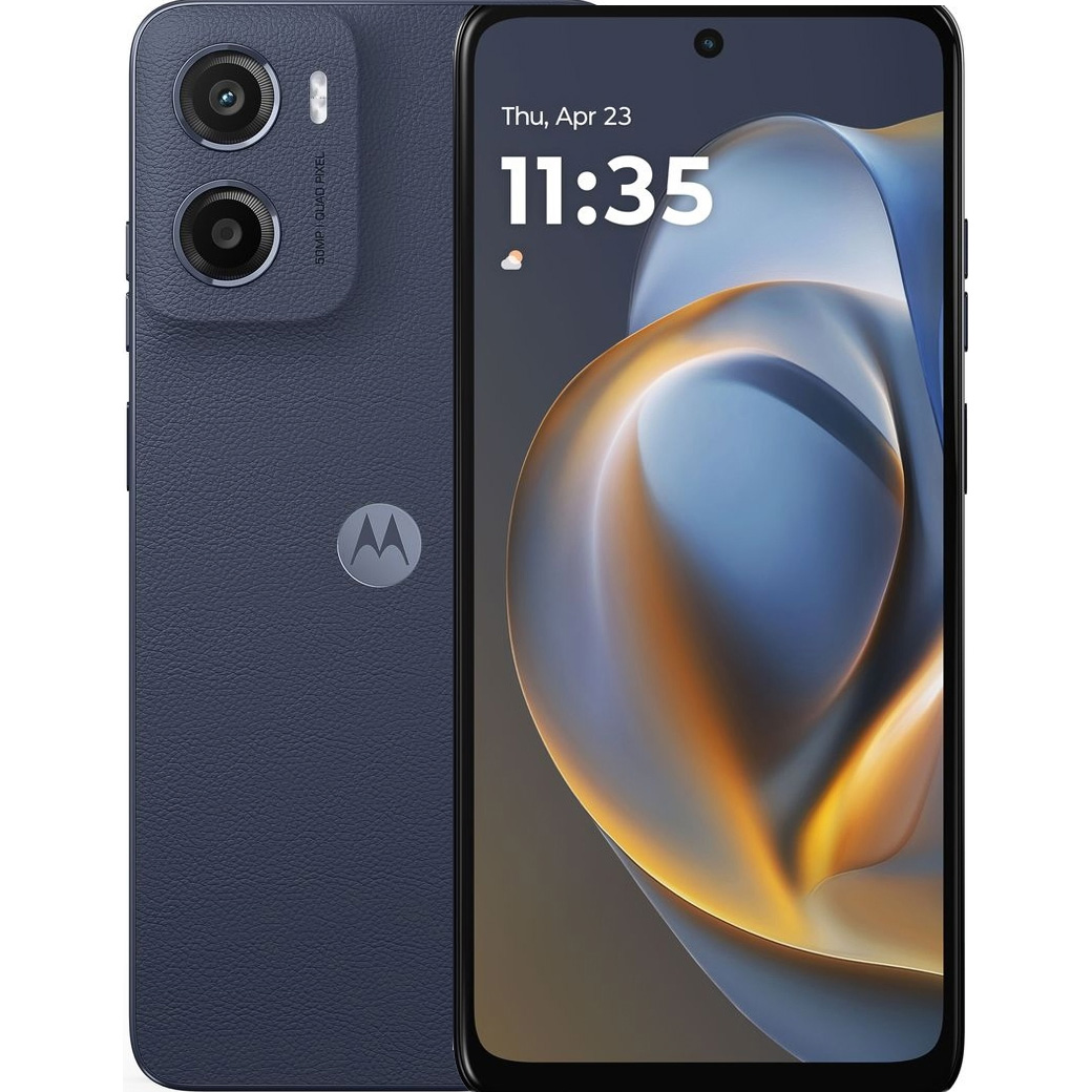 Смартфон MOTOROLA Moto G05 4/256GB NFC Denim Blue (PBA10002UA)