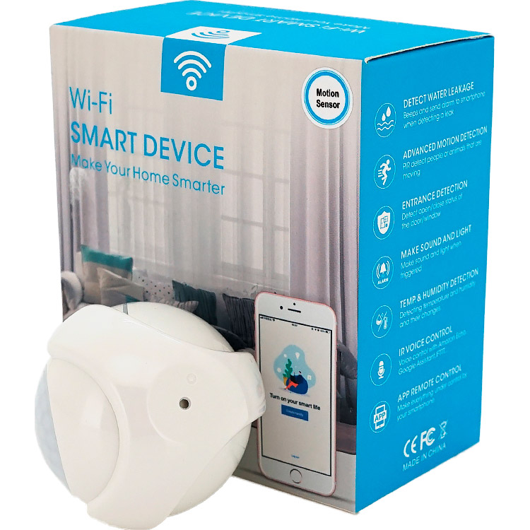 Датчик руху/присутності YOSO Dmotion-WIFI-01 Tuya
