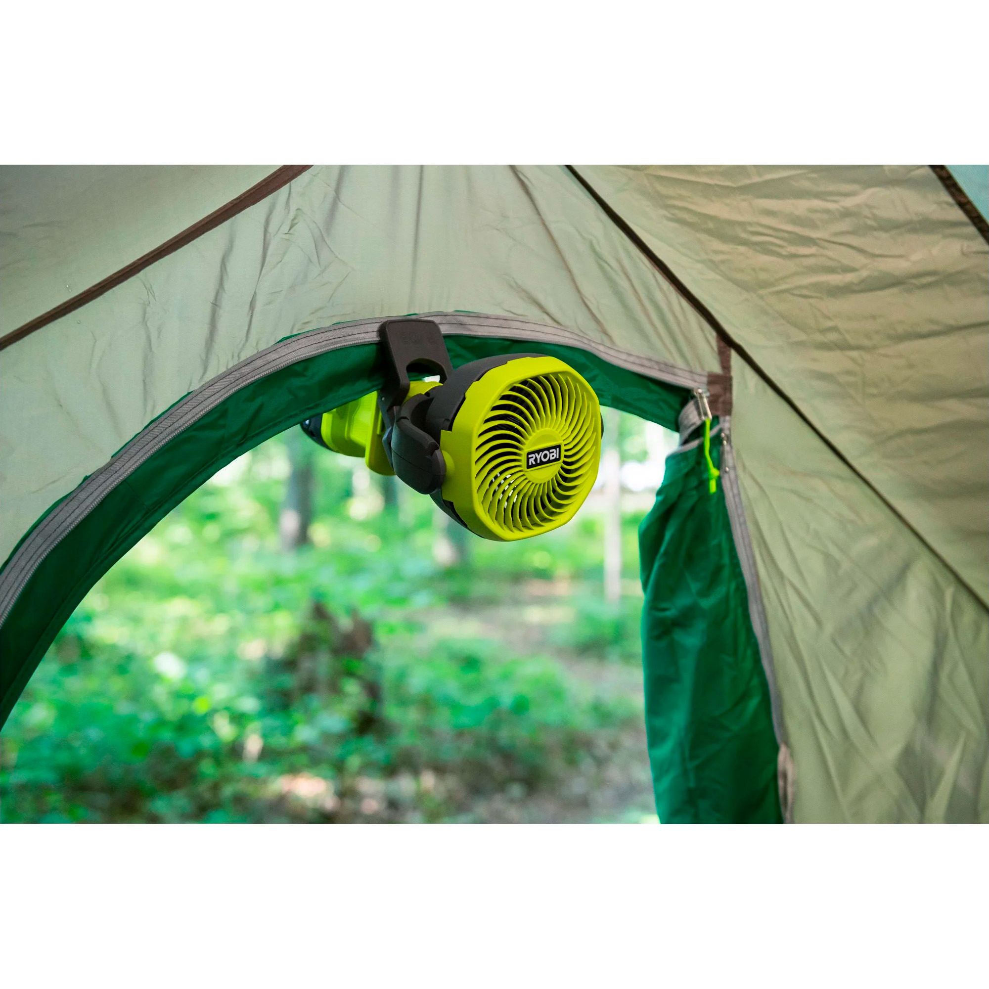Вентилятор акумуляторний RYOBI 18V One+ Cordless 10cm Clamp Fan RCF18-0