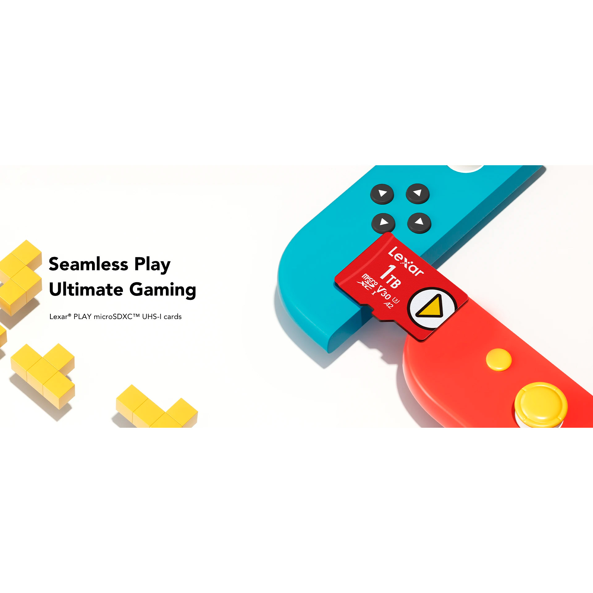 Карта пам'яті LEXAR microSDXC Play 256GB UHS-I U3 V30 A2 Class 10 (LMSPLAY256G-BNSNG)