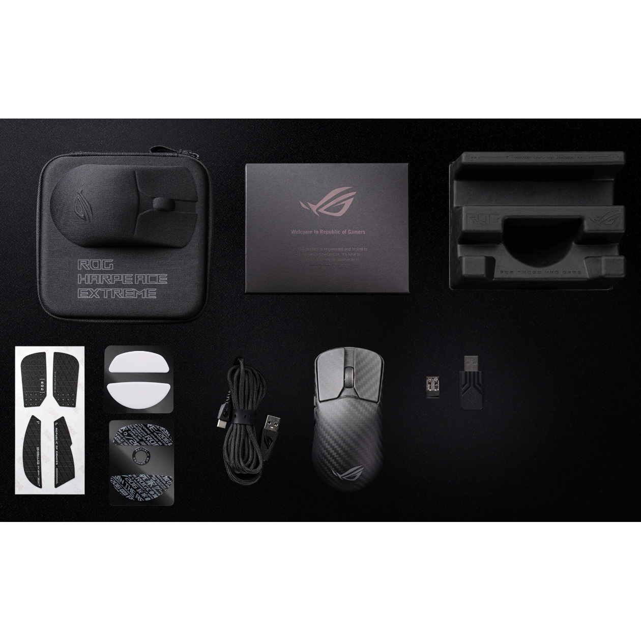 Мышь игровая ASUS ROG Harpe Ace Extreme Black