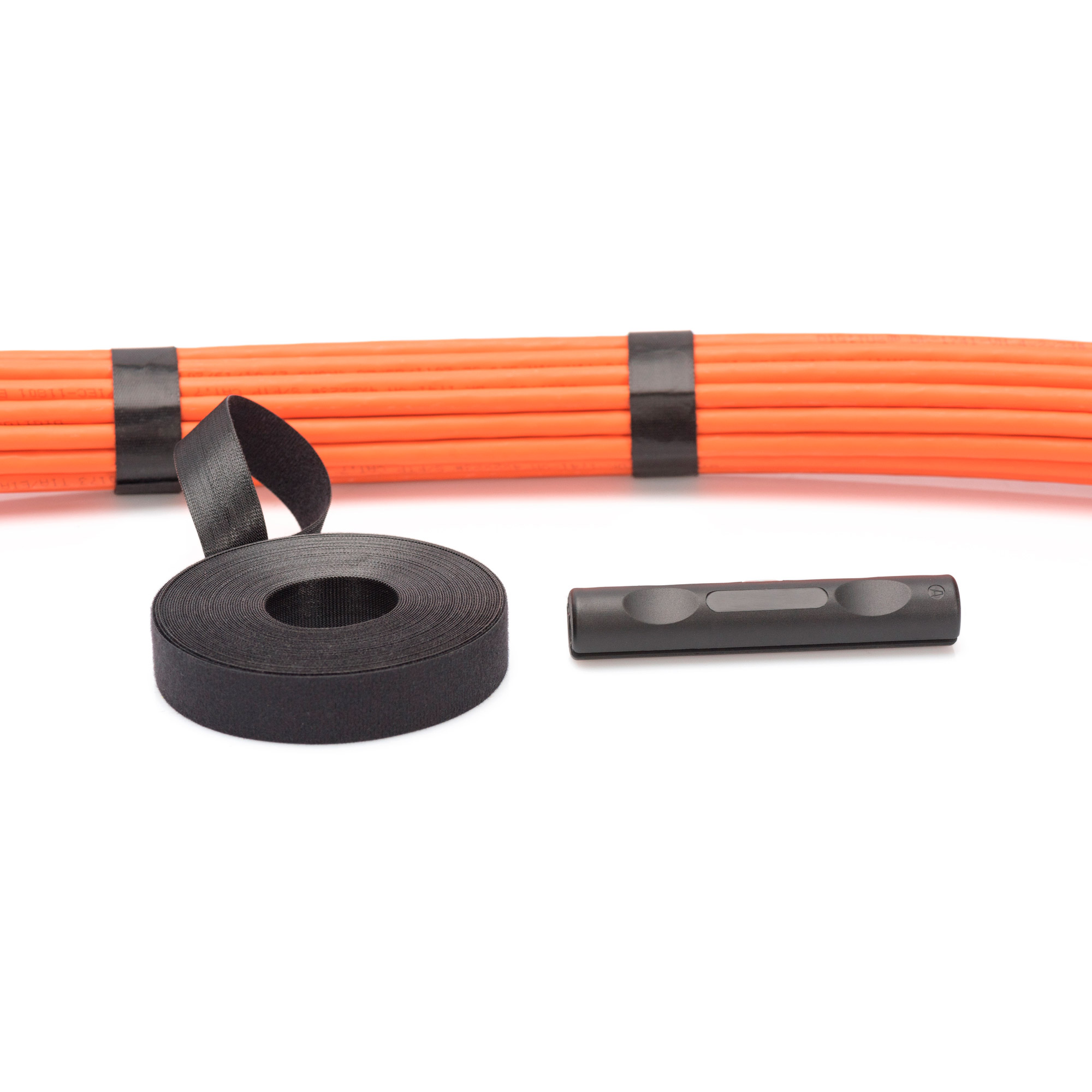 Органайзер для кабелей DIGITUS Hook and Loop Tape for Structured Cabling 20mm 10m Black