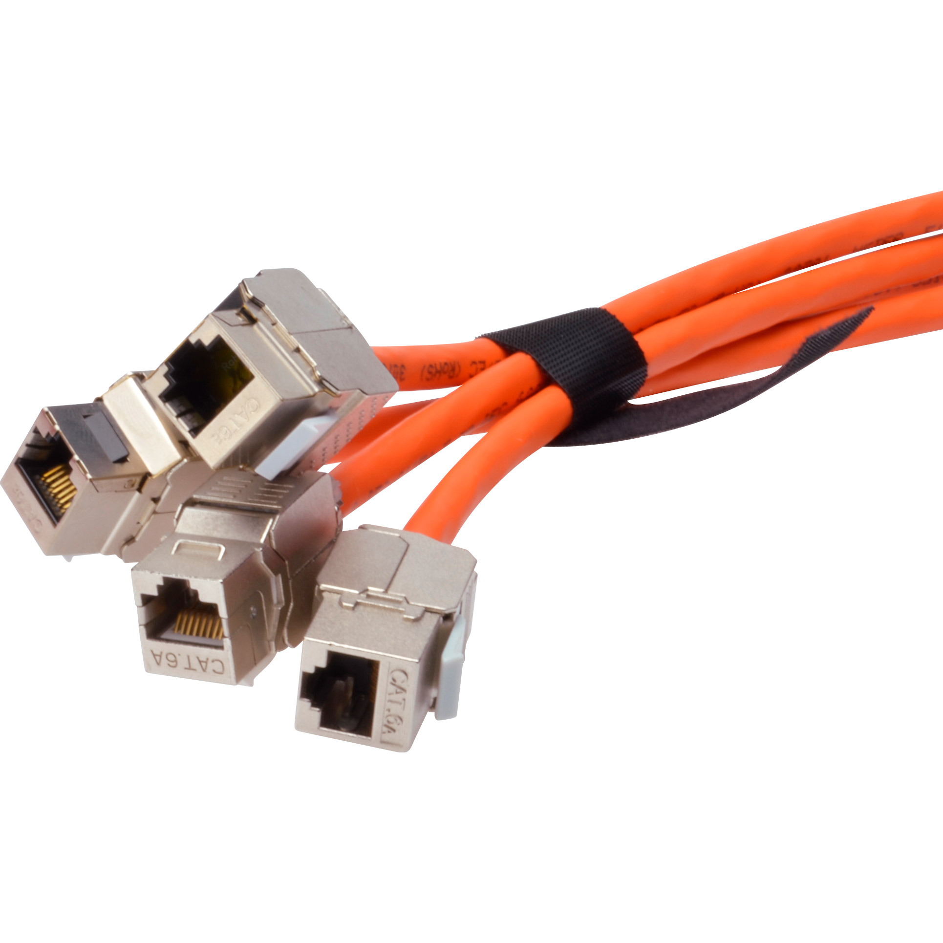 Органайзер для кабелей DIGITUS Hook and Loop Tape for Structured Cabling 20mm 10m Black