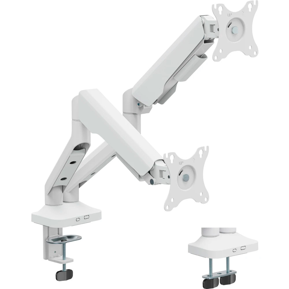 Крепление настольное для 2-х мониторов OFFICEPRO MA442W 17"-35" White