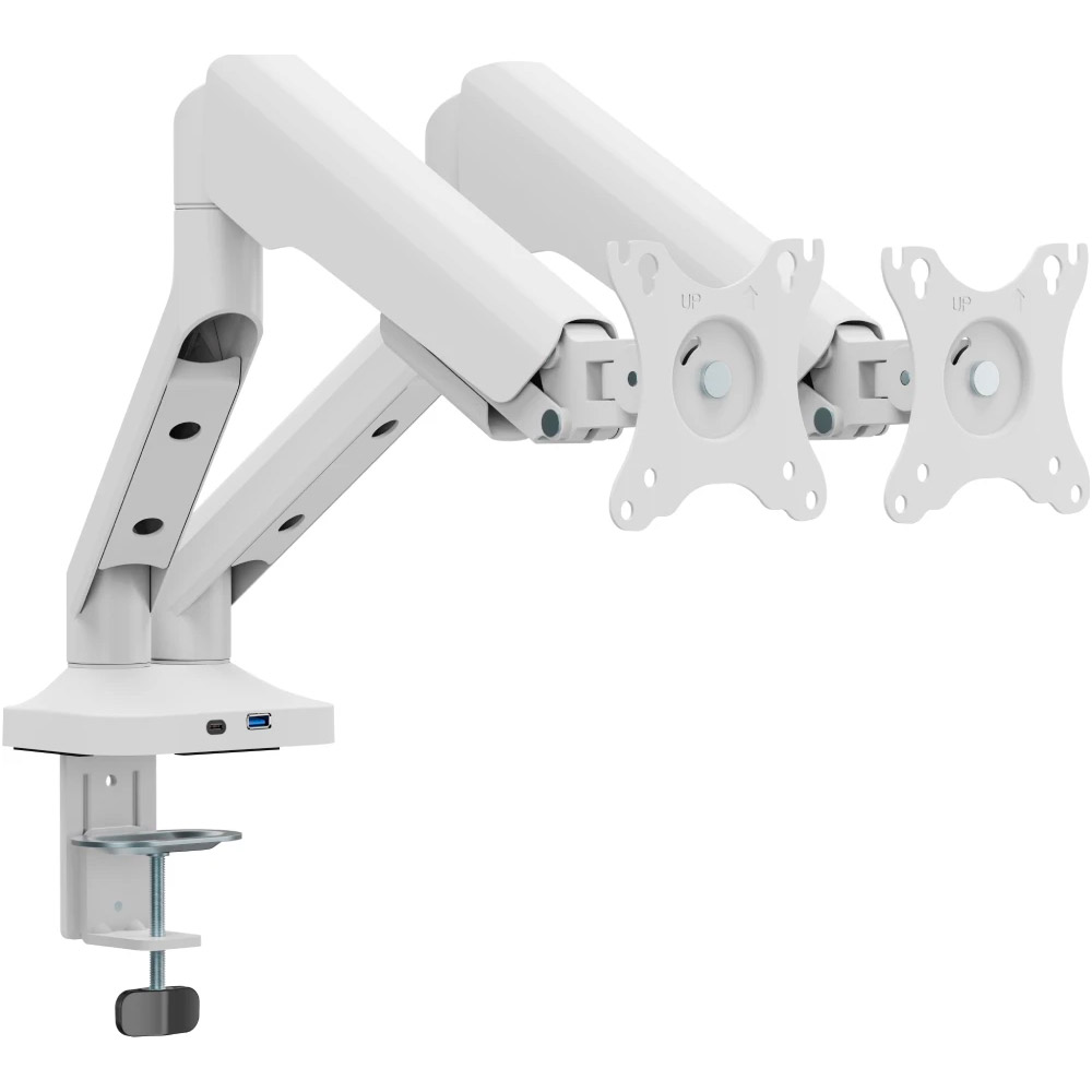 Крепление настольное для 2-х мониторов OFFICEPRO MA452W 17"-35" White
