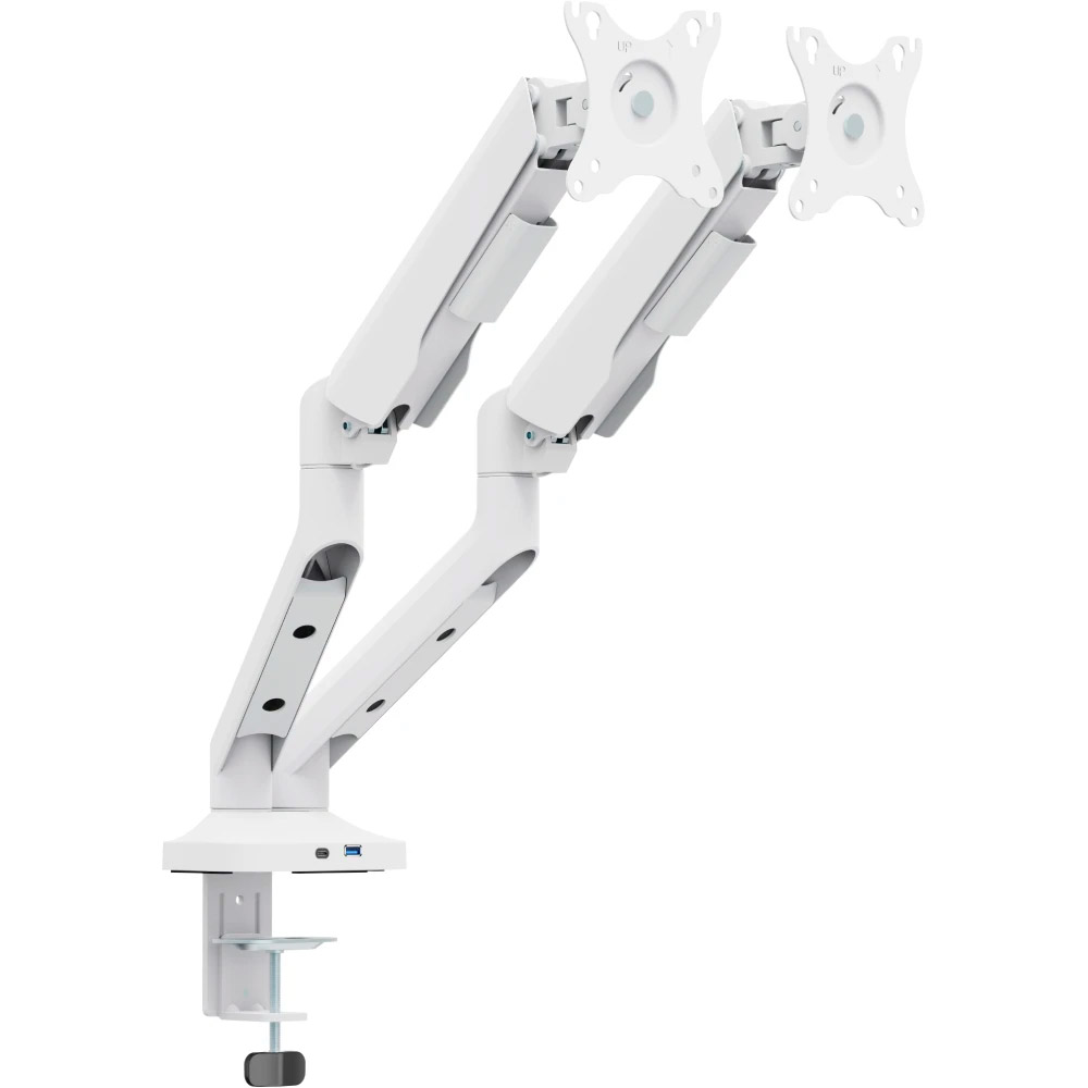 Крепление настольное для 2-х мониторов OFFICEPRO MA452W 17"-35" White