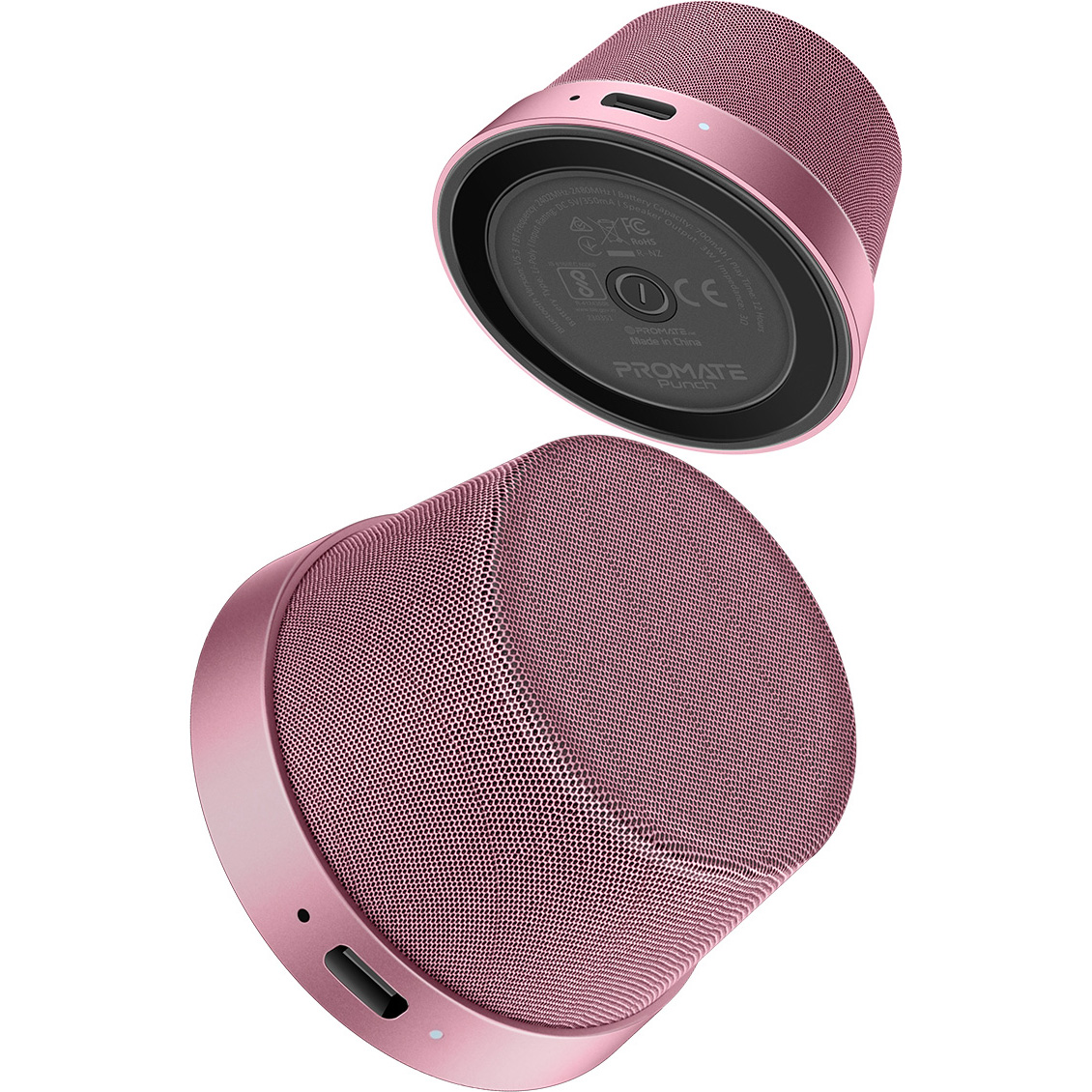 Портативная колонка PROMATE Punch Pink
