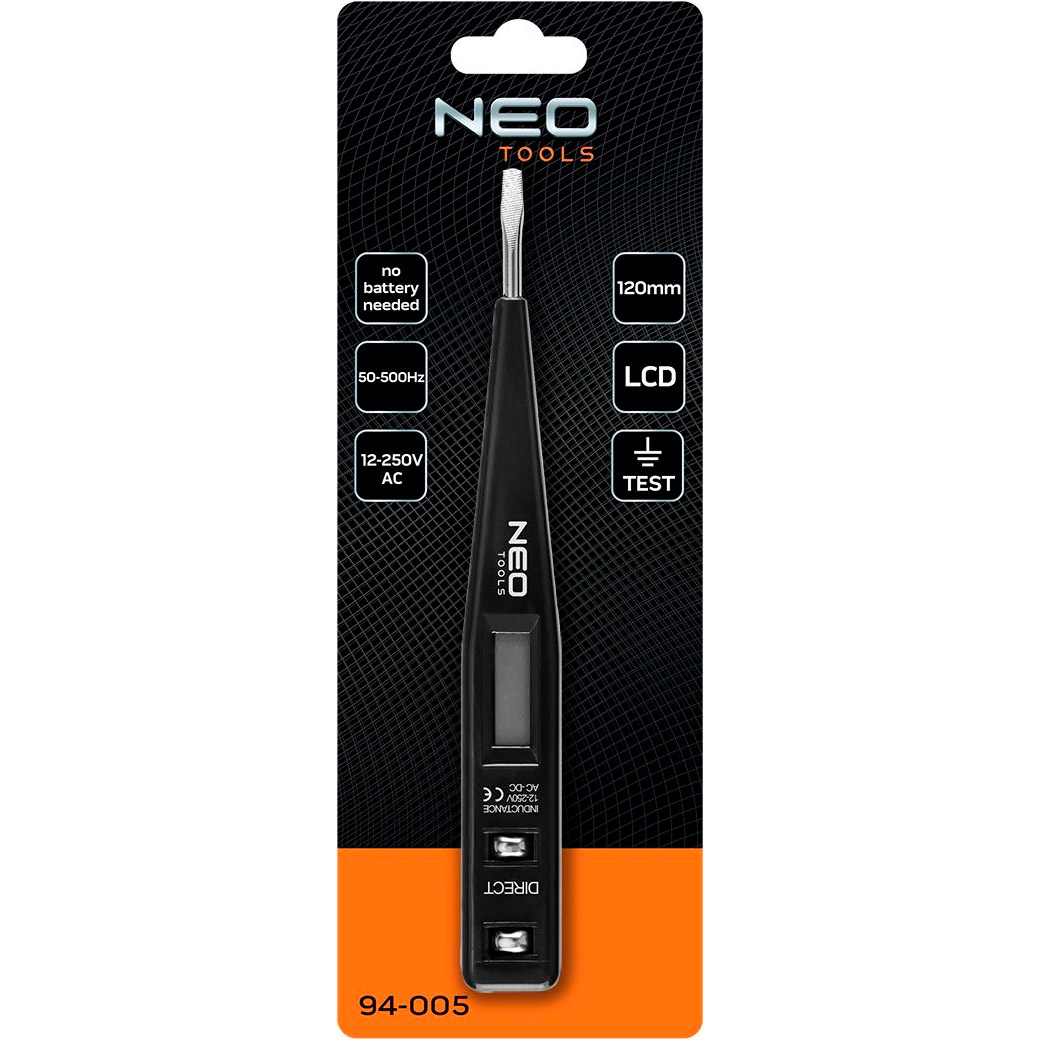 Тестер напряжения NEO TOOLS 12-250V 120mm (94-005)