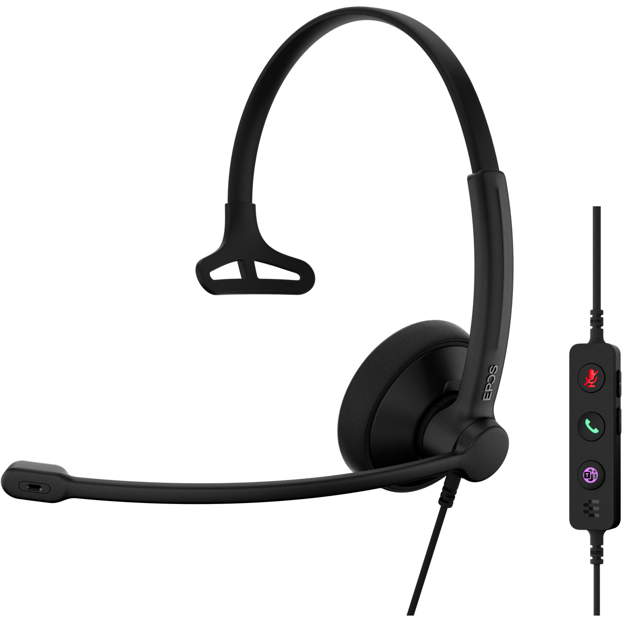 Гарнитура EPOS Impact 100 MS Mono USB-C+A (1001419)
