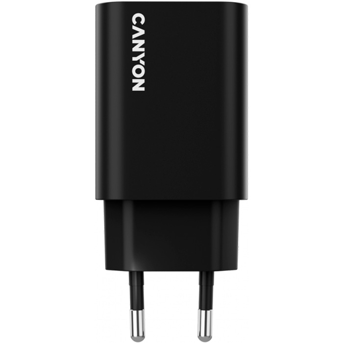 Зарядное устройство CANYON OnCharge 30CL 1xUSB-C 30W Black (CNE-CHA30CLB)