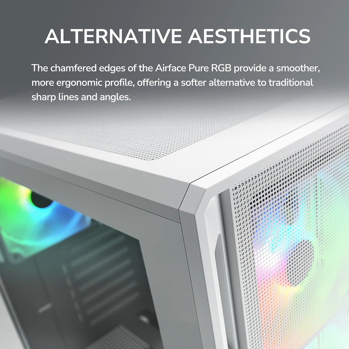 Корпус COUGAR Airface Pure RGB White (382GA50.0002)