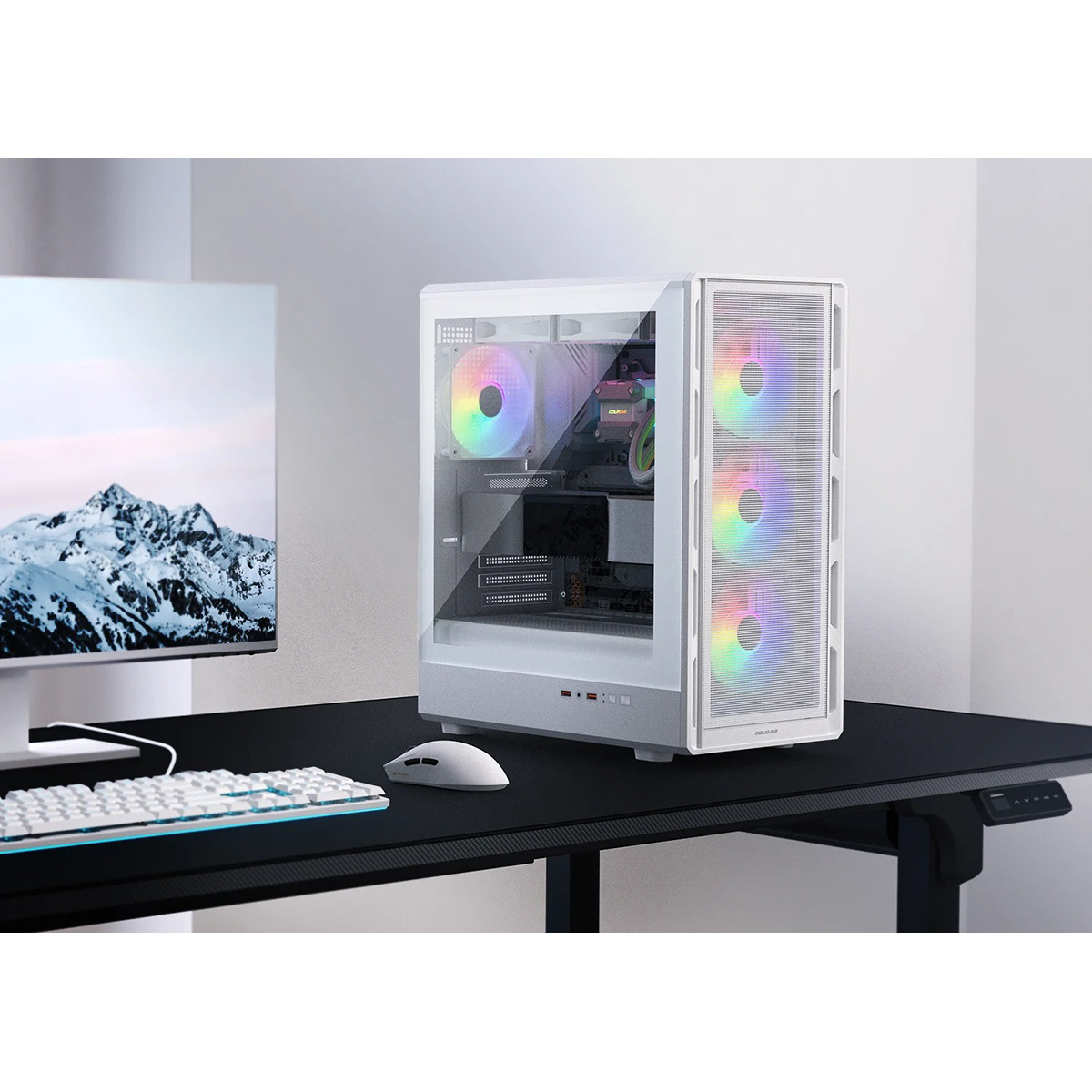 Корпус COUGAR Airface Pure RGB White (382GA50.0002)