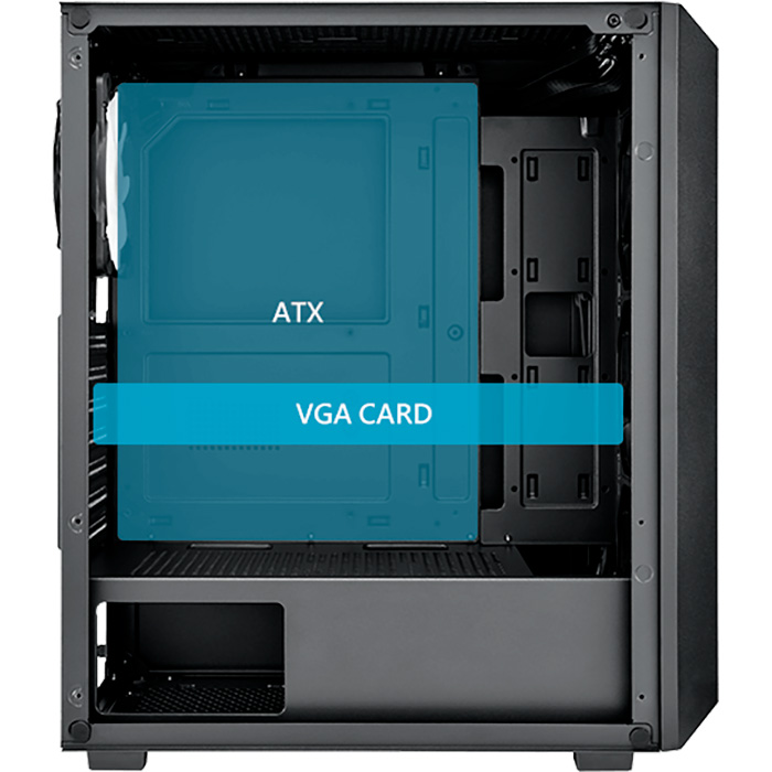 Корпус FSP CMT218 Black