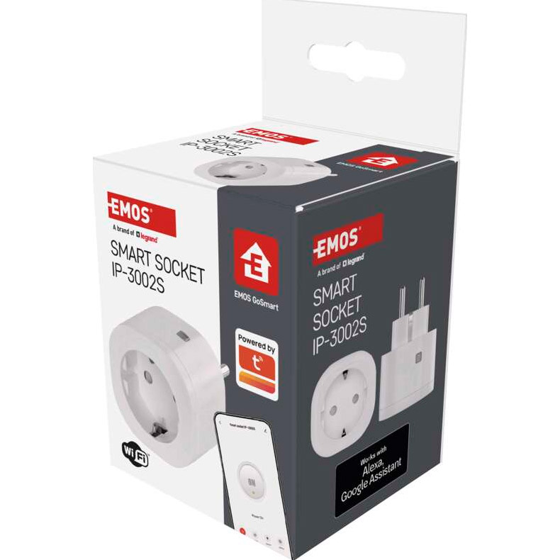 Умная розетка EMOS GoSmart WiFi IP-3002S (P5531)