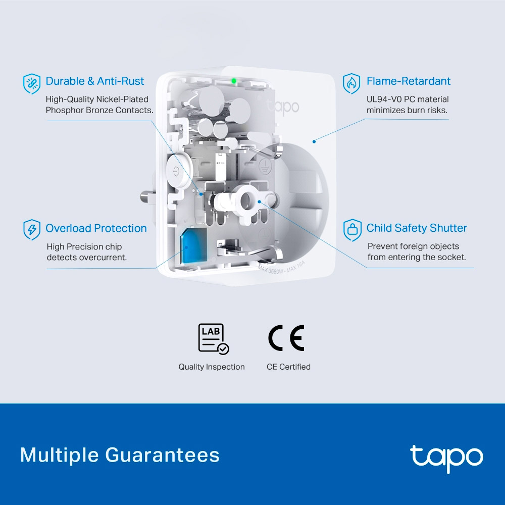 Розумна розетка TP-LINK TAPO P110M