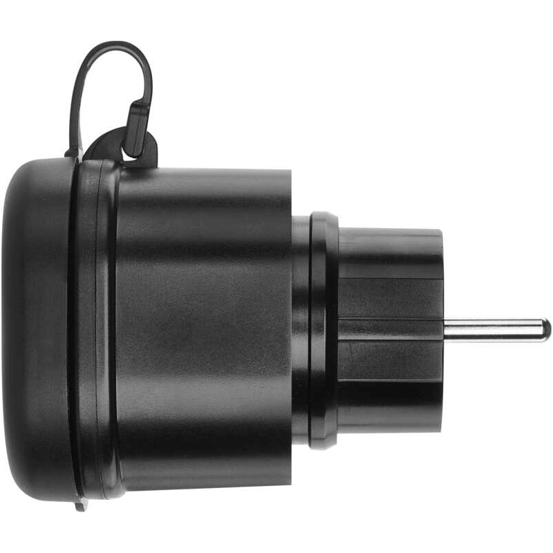 Умная влагозащищенная розетка EMOS GoSmart ZigBee IP44 IP-3010S (P5534)