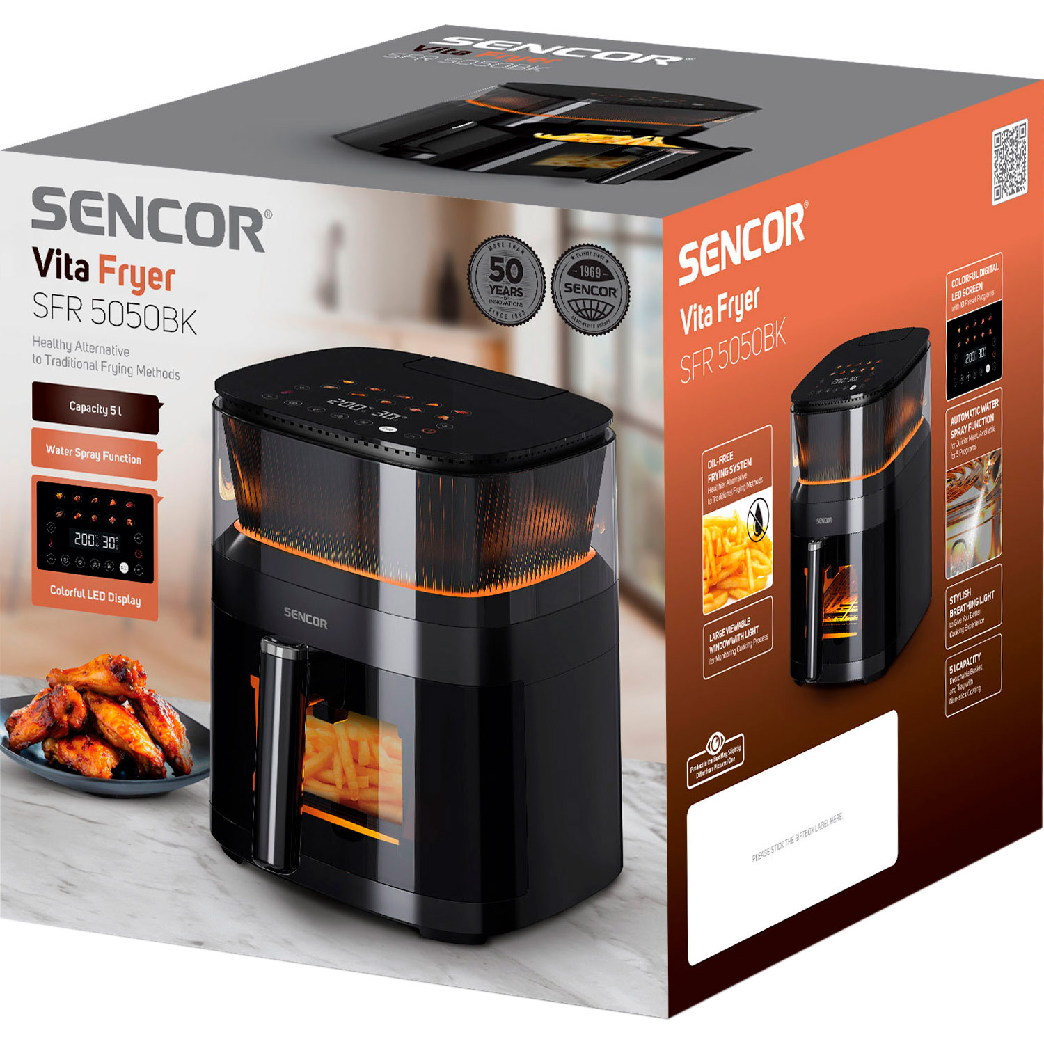 Мультипечь SENCOR SFR5050BK