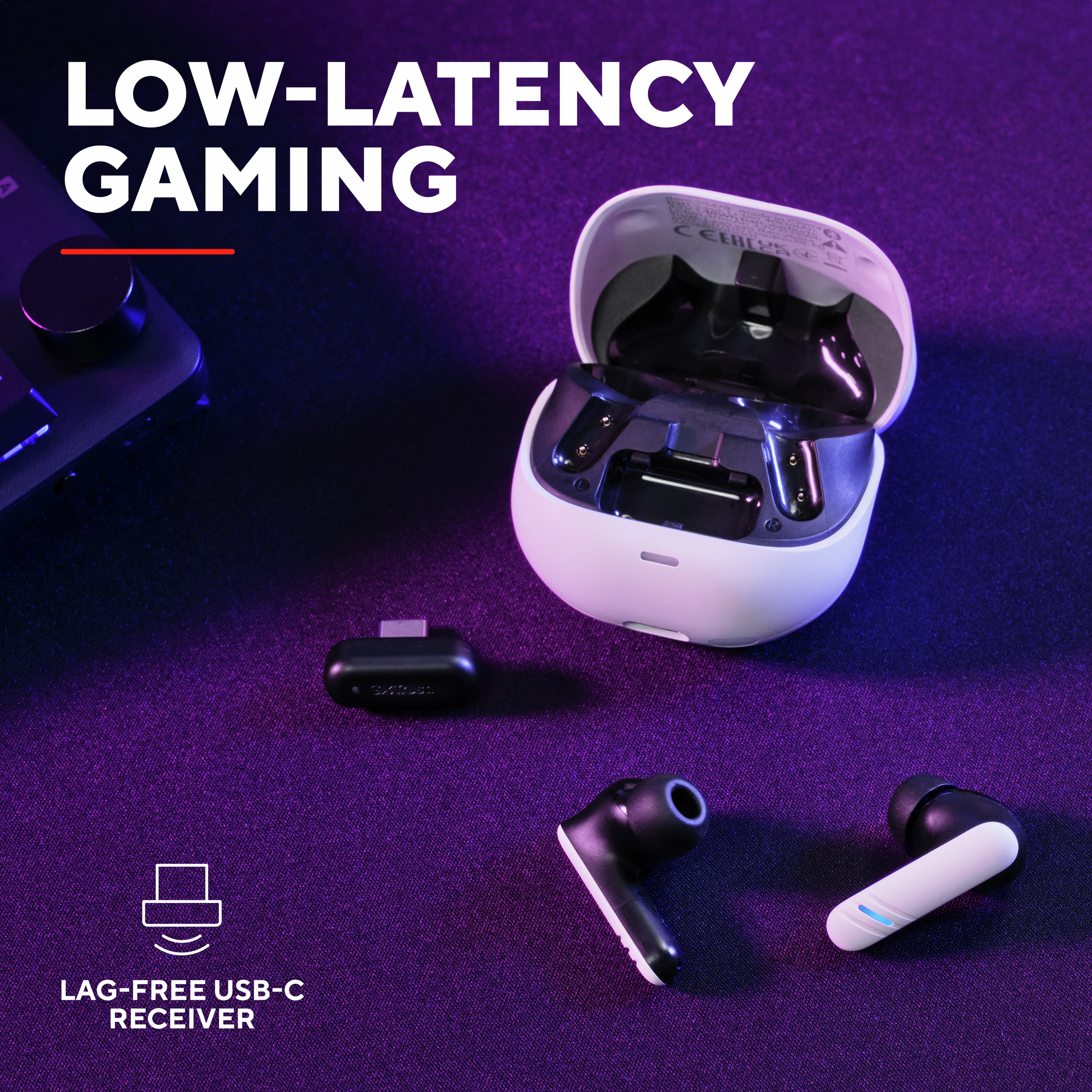 Навушники геймерскі TRUST Gaming GXT 409 Oxxie White (25478)